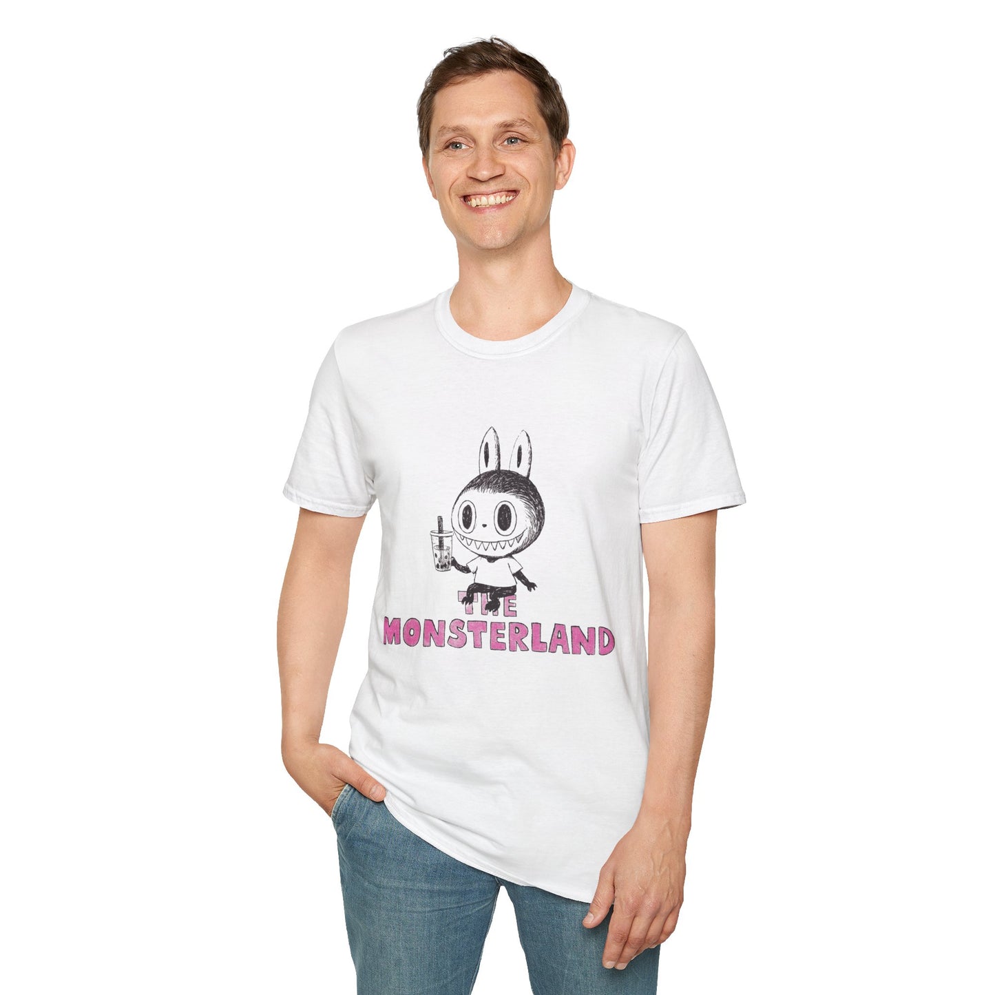 The Monsterland Boba (Sketch Labubu-Inspired) Adult Unisex Shirt