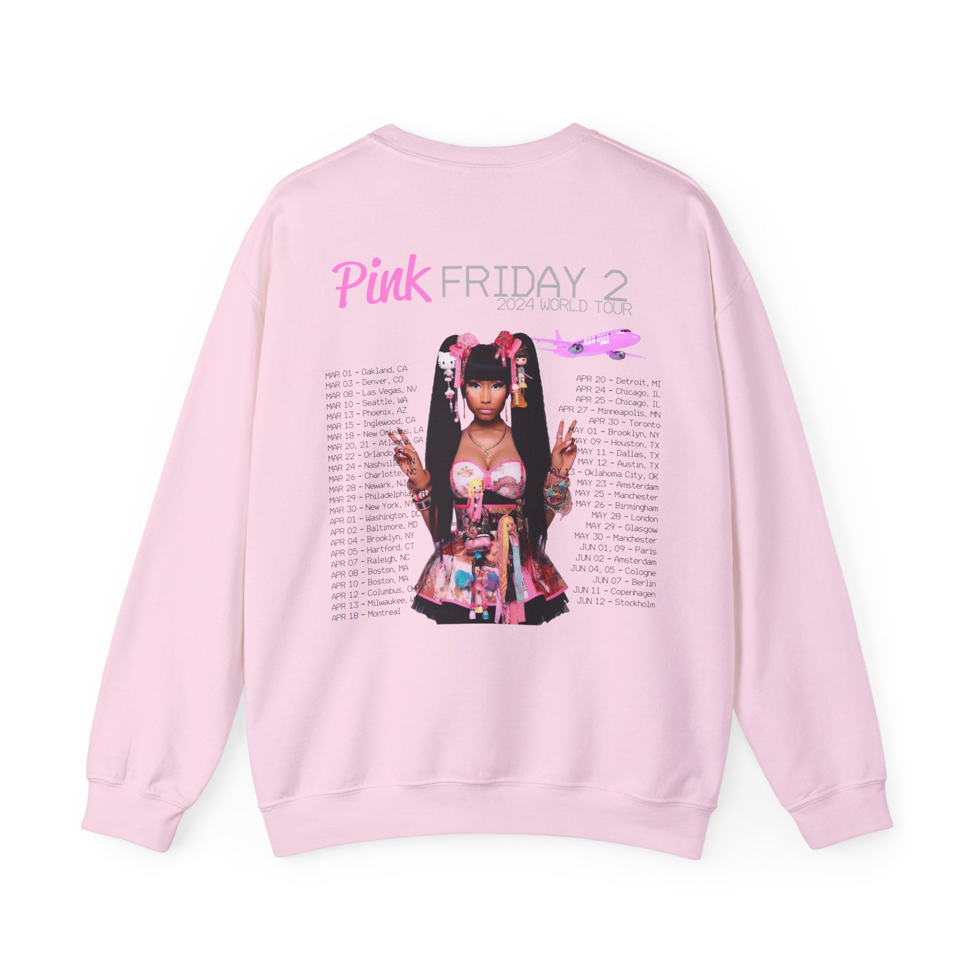 Pink Friday 2 (Nicki Minaj) 2024 Tour Sweatshirt