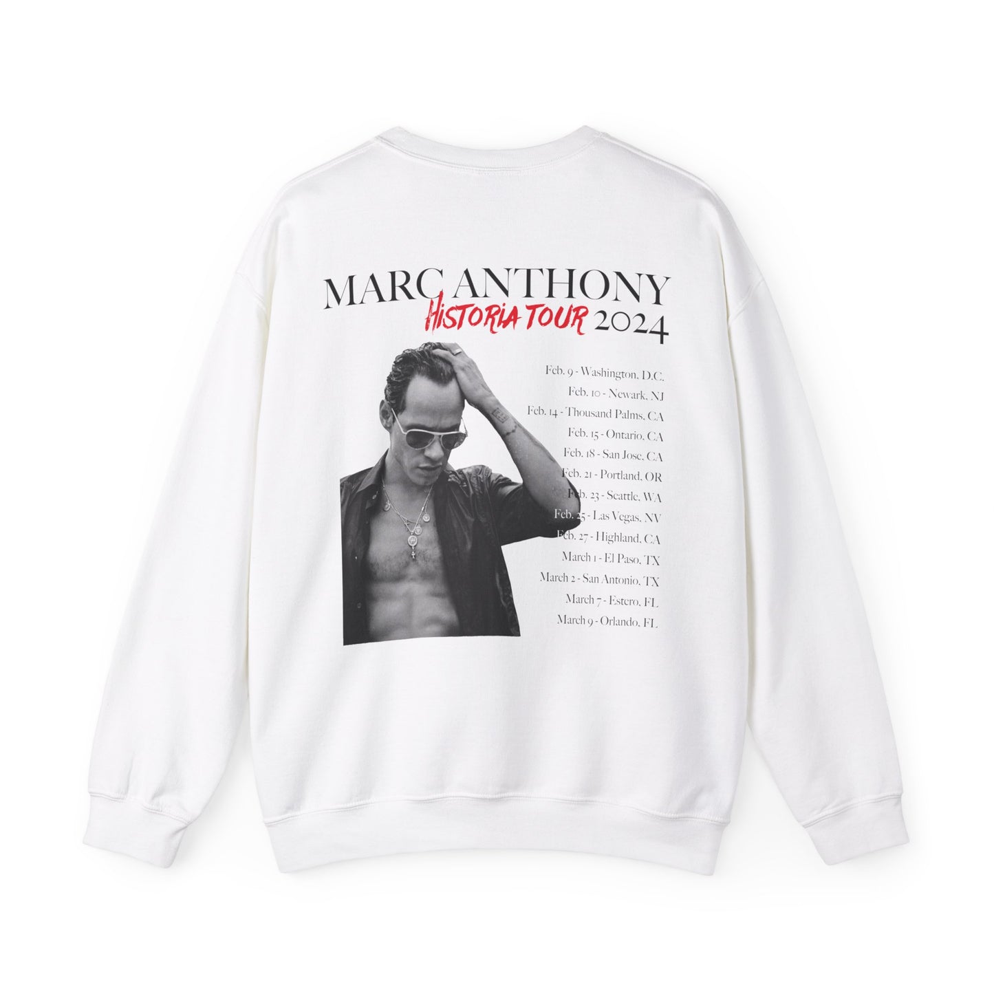 Historia 2024 Tour (Marc Anthony) Sweatshirt