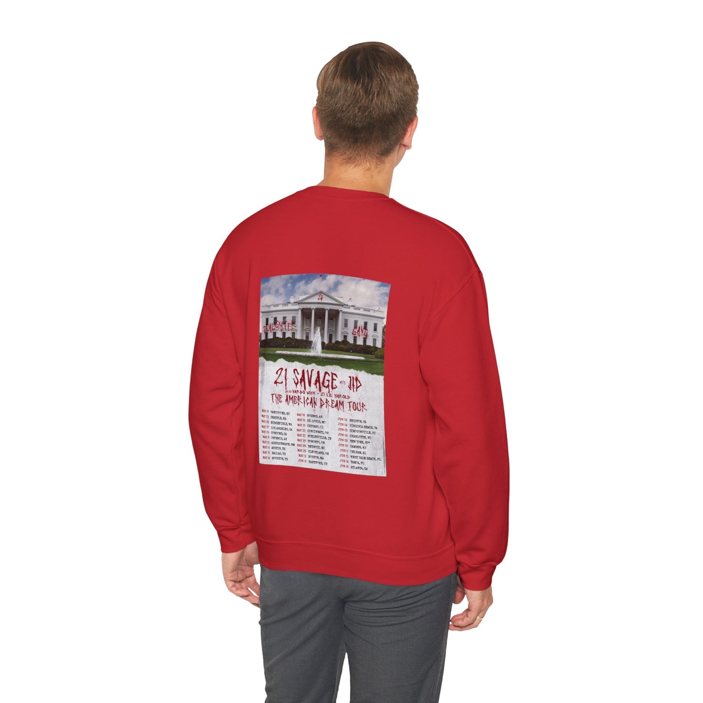 21 Savage THE AMERICAN DREAM Tour (2024) Sweatshirt