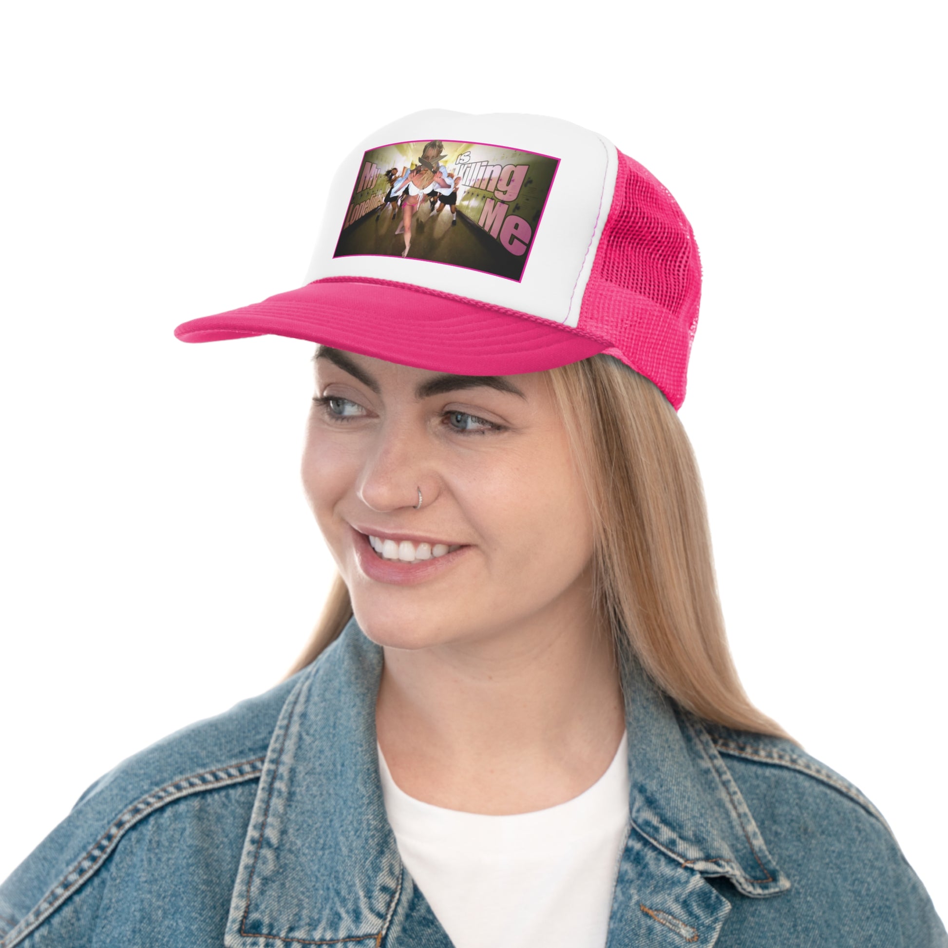 Britney Knives Trucker Cap hat