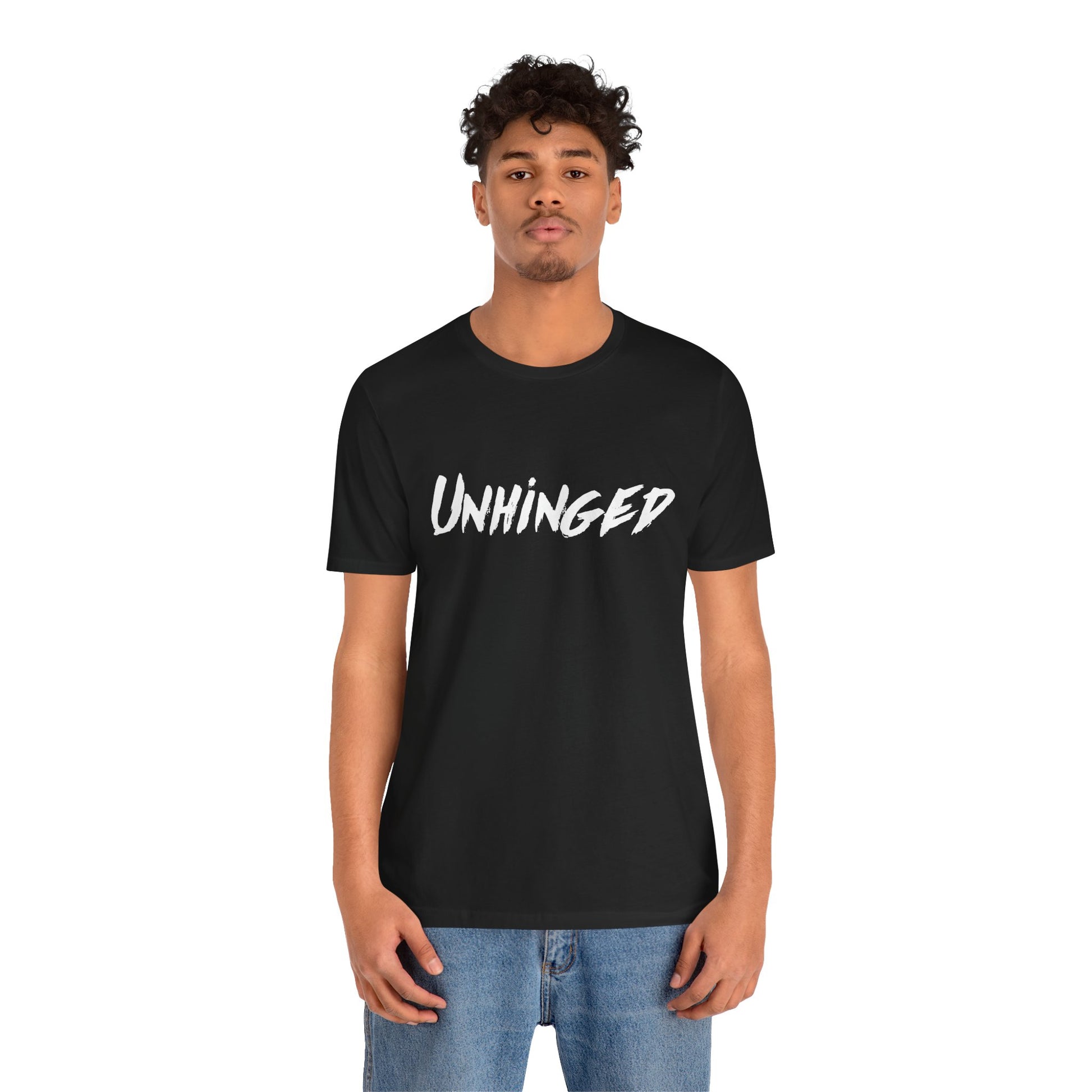 Unhinged Unisex Jersey Short Sleeve Tee