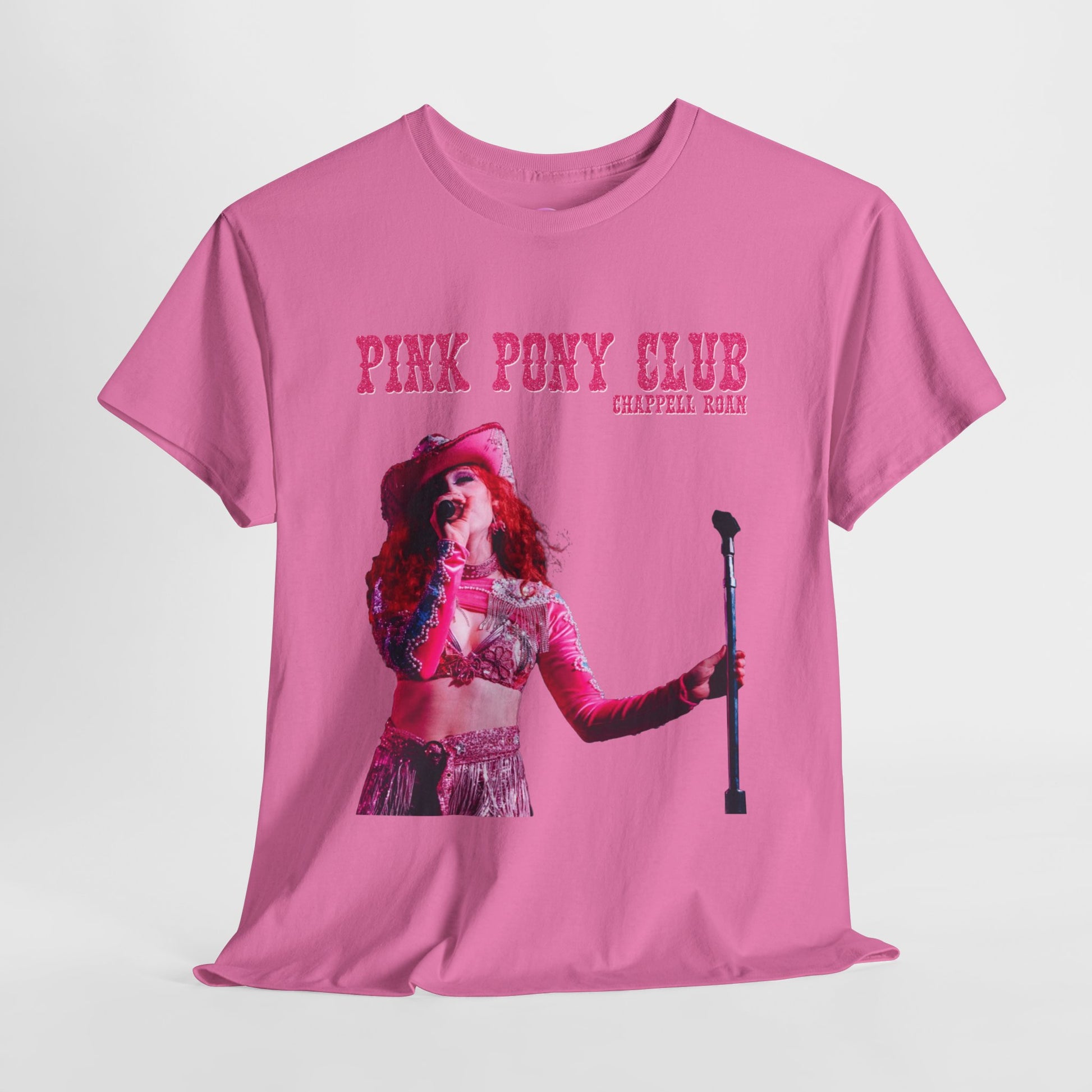 Pink Pony Club (Chappell Roan) Unisex Heavy Cotton Tee