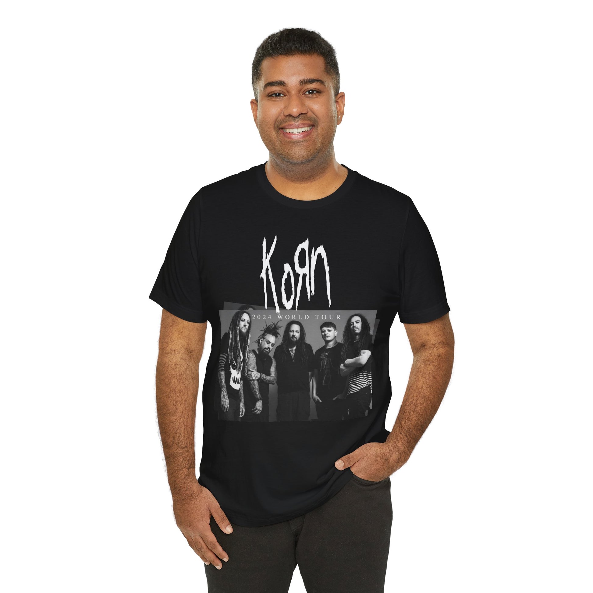 KORN 2024 Tour Double sided with dates Unisex Shirt