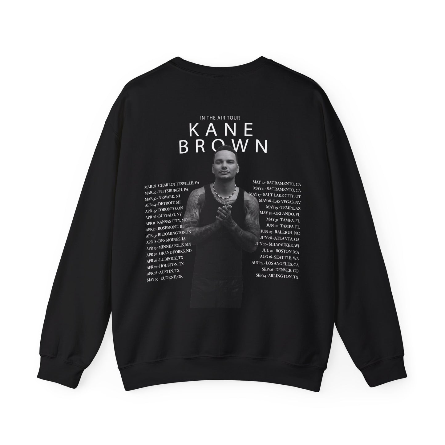 IN THE AIR TOUR (Kane Brown 2024) Sweatshirt