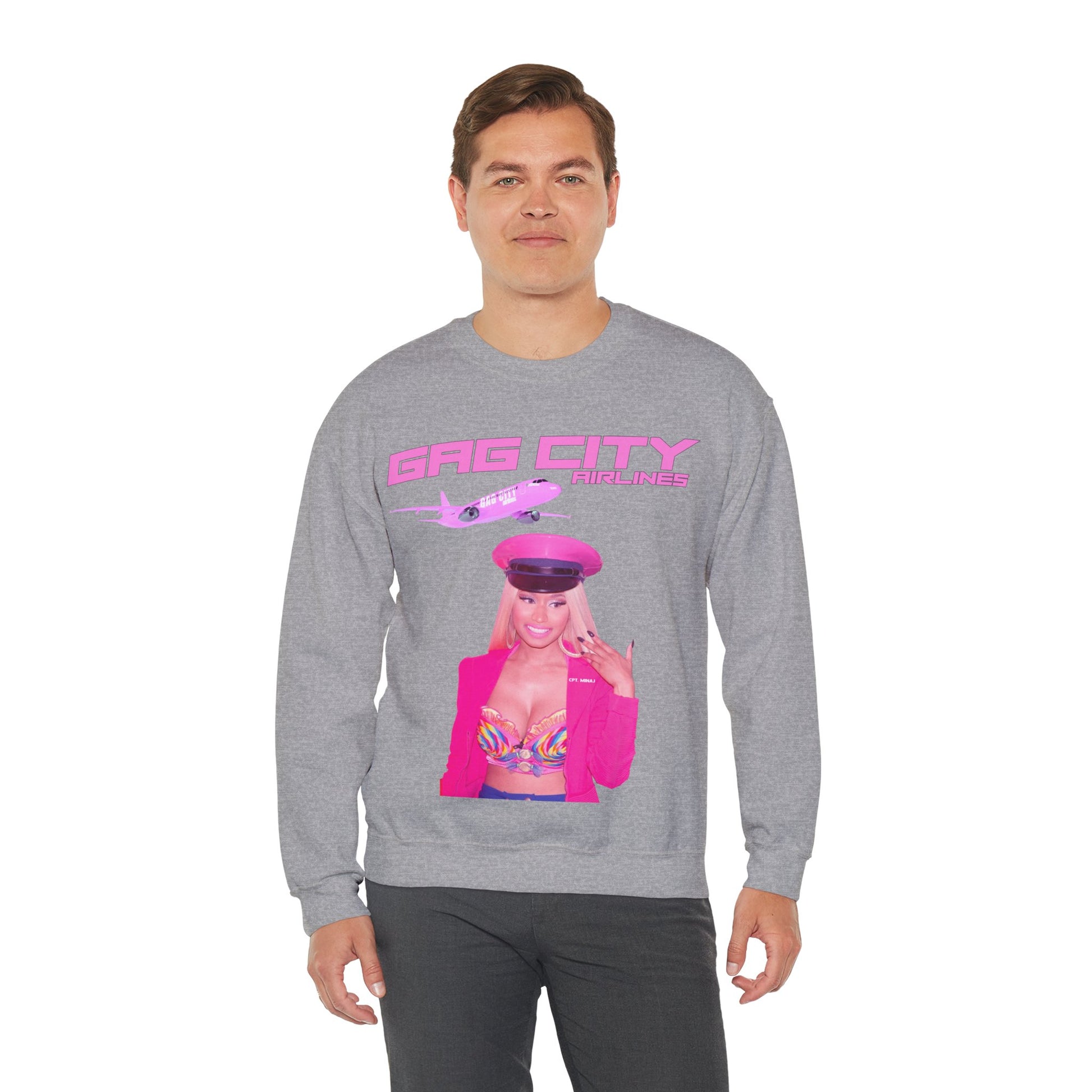 GAG CITY Airlines (Nicki Minaj Pink Friday 2 Tour) Sweatshirt