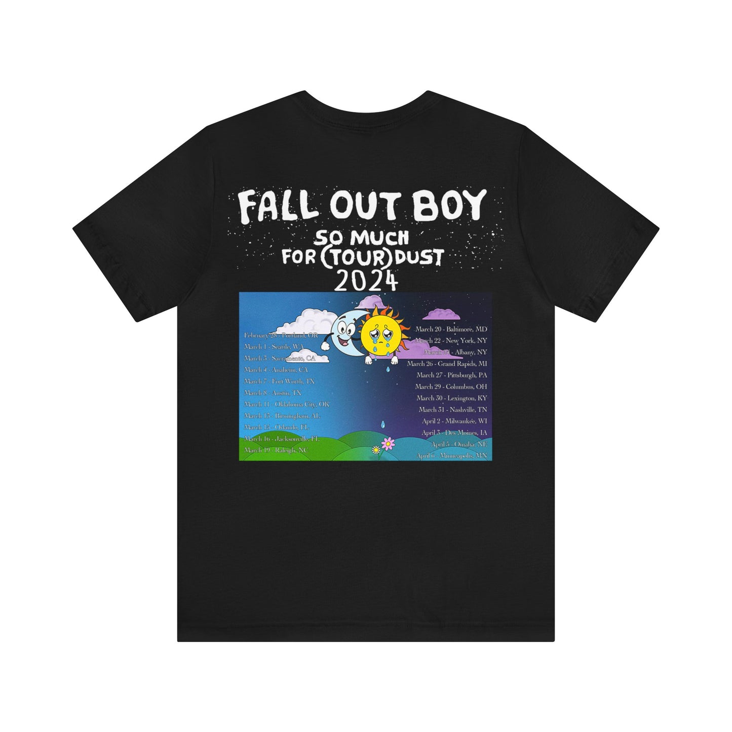 So Much For (TOUR) Dust 2024 (Fall Out Boy) Shirt