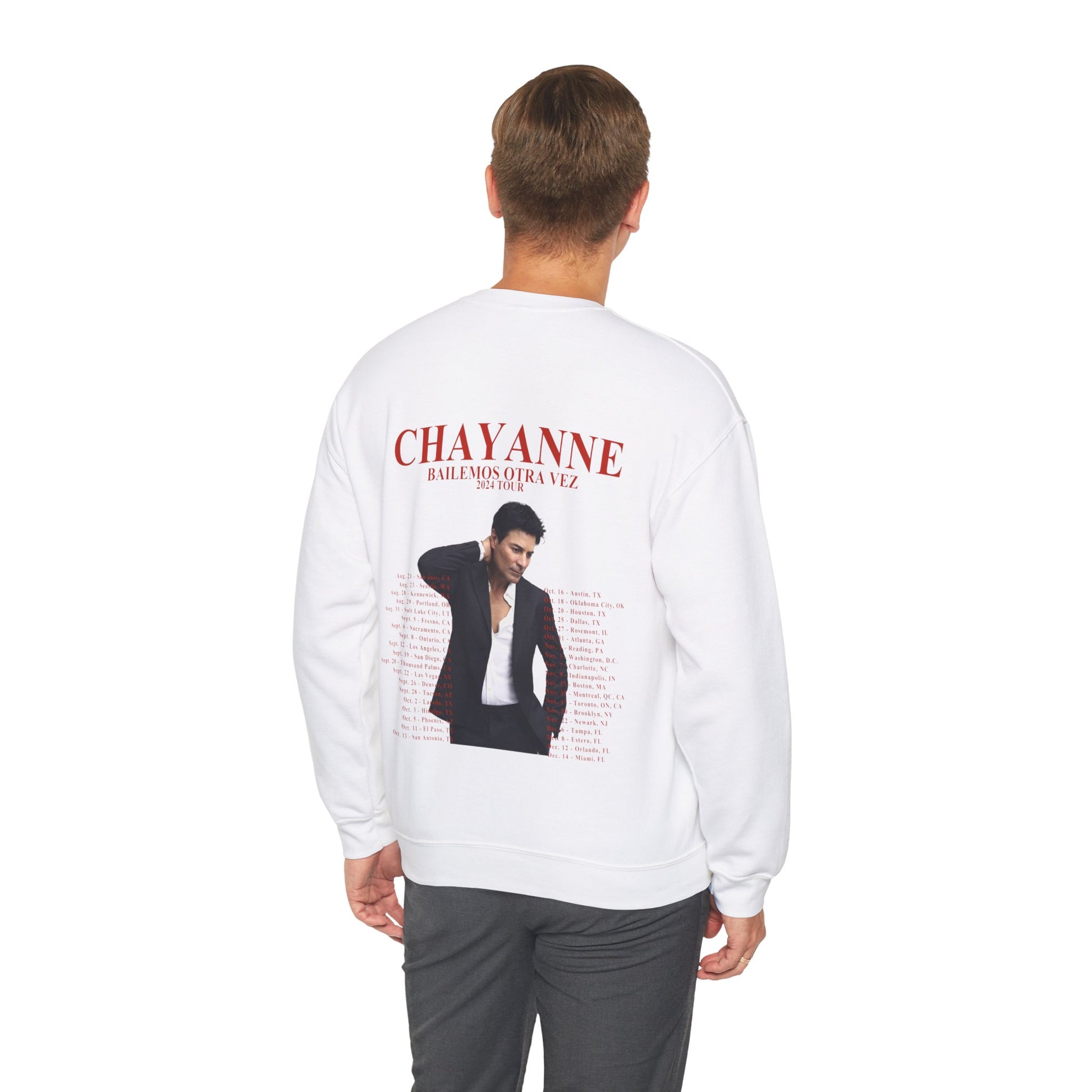 Chayanne "Bailemos Otra Vez" 2024 Tour Sweater