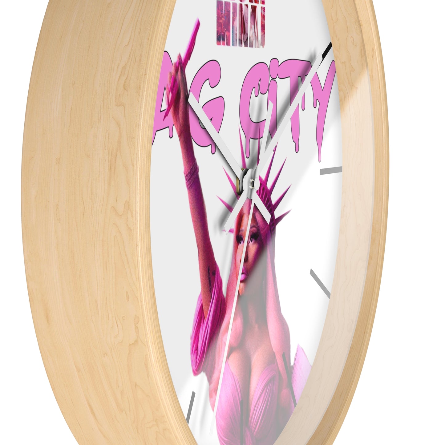 Nicki Minaj Pink friday 2 gag city Wall Clock