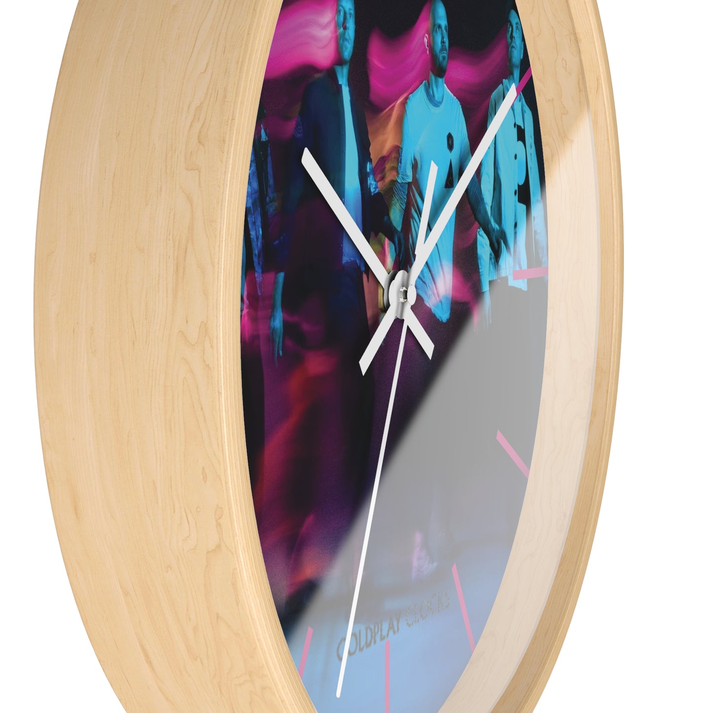 Coldplay band clocks song 2024 Wall Clock