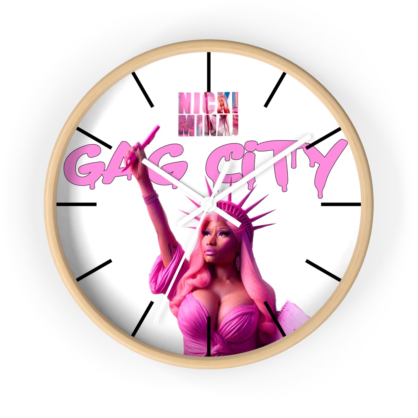 Nicki Minaj Pink friday 2 gag city Wall Clock