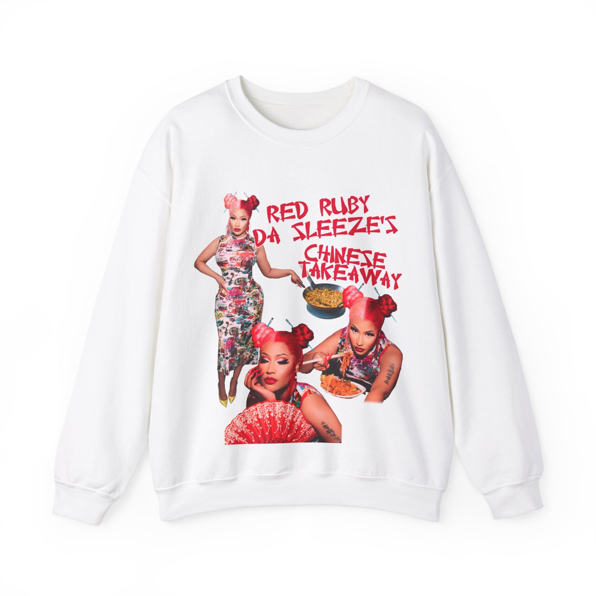 Red Ruby Da Sleeze (Nicki Minaj Pink Friday 2) Sweatshirt