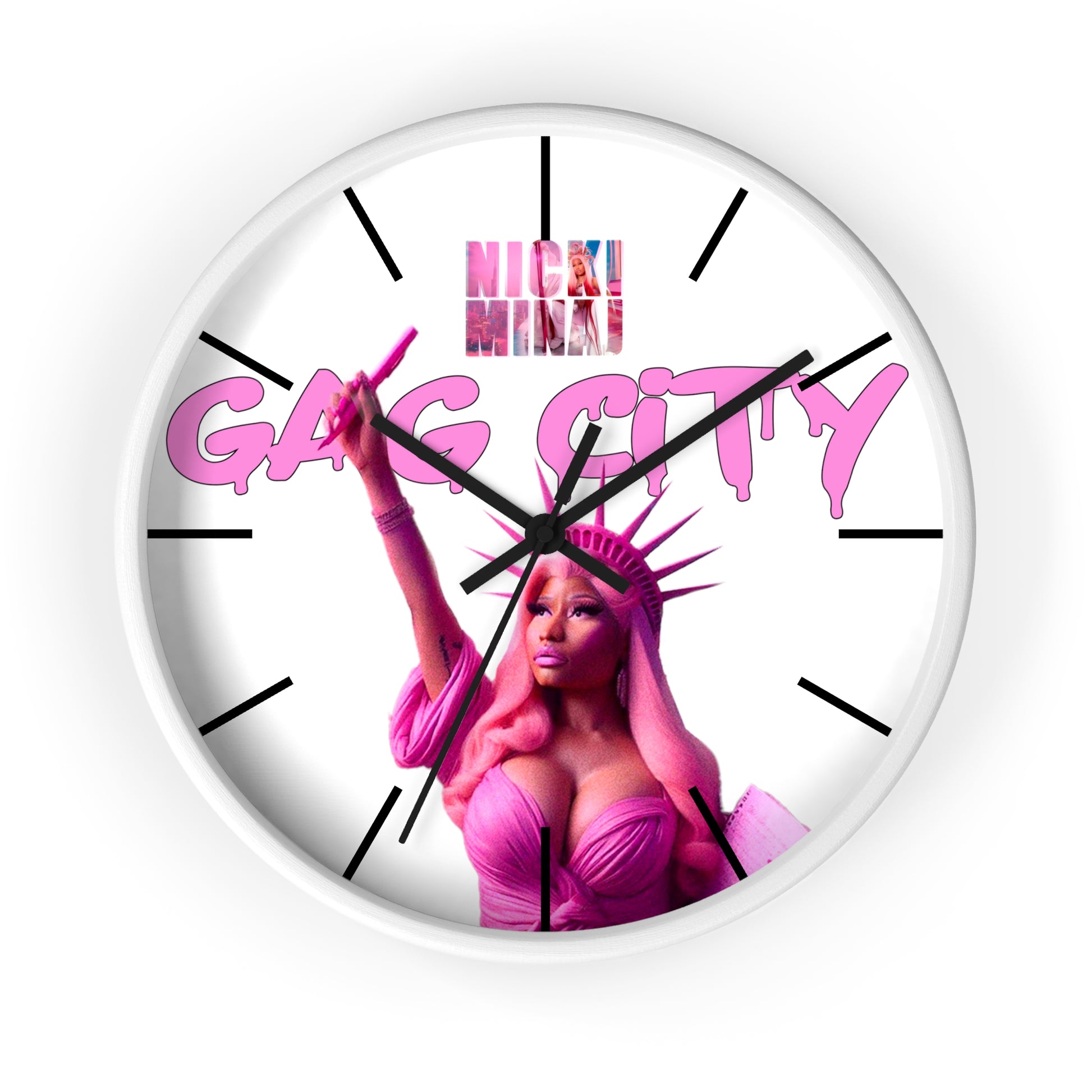 Nicki Minaj Pink friday 2 gag city Wall Clock