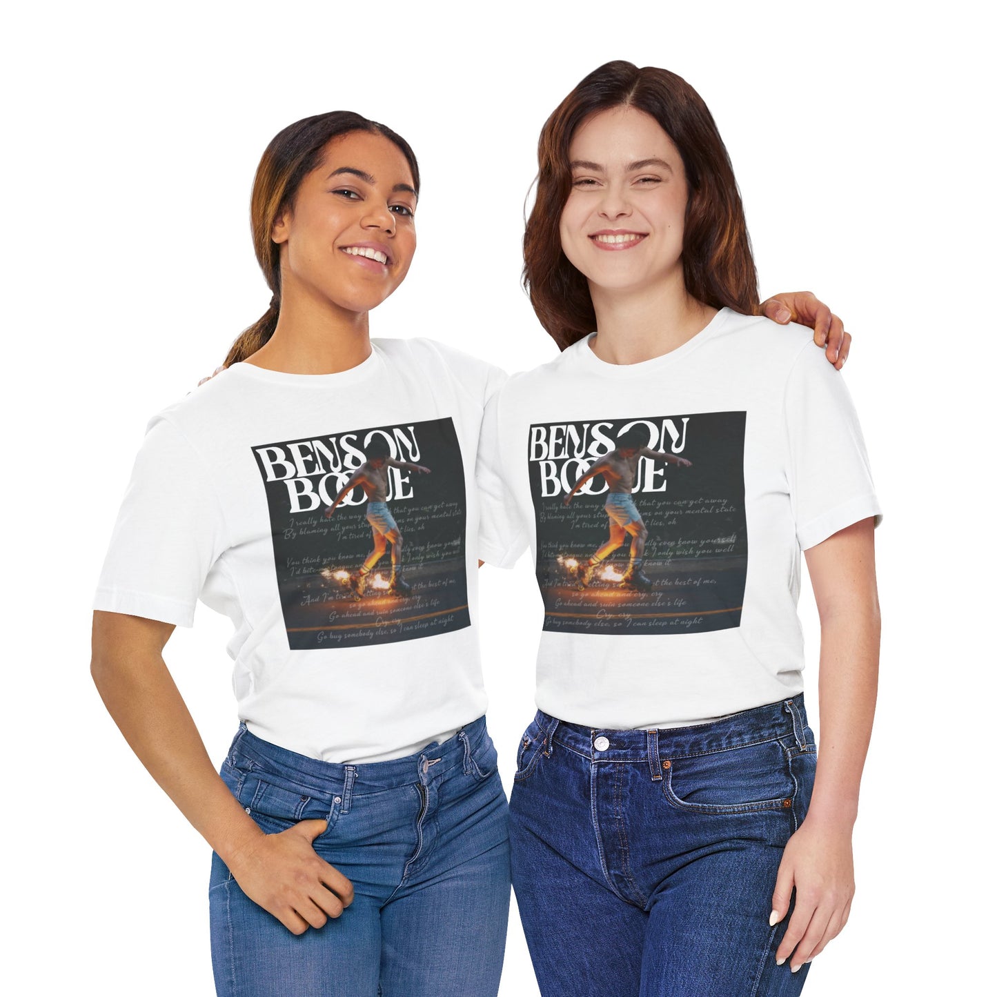 Benson Boone (CRY lyrics 2024 album) Tour Shirt Unisex Shirt