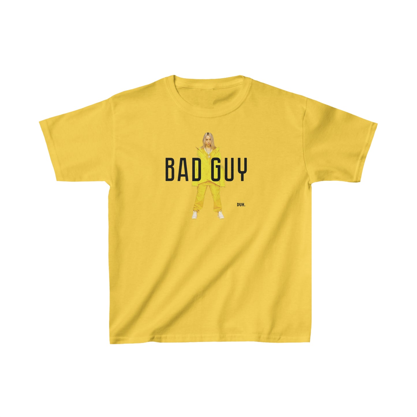 Billie Eilish bad guy duh KIDS Unisex Softstyle T-Shirt