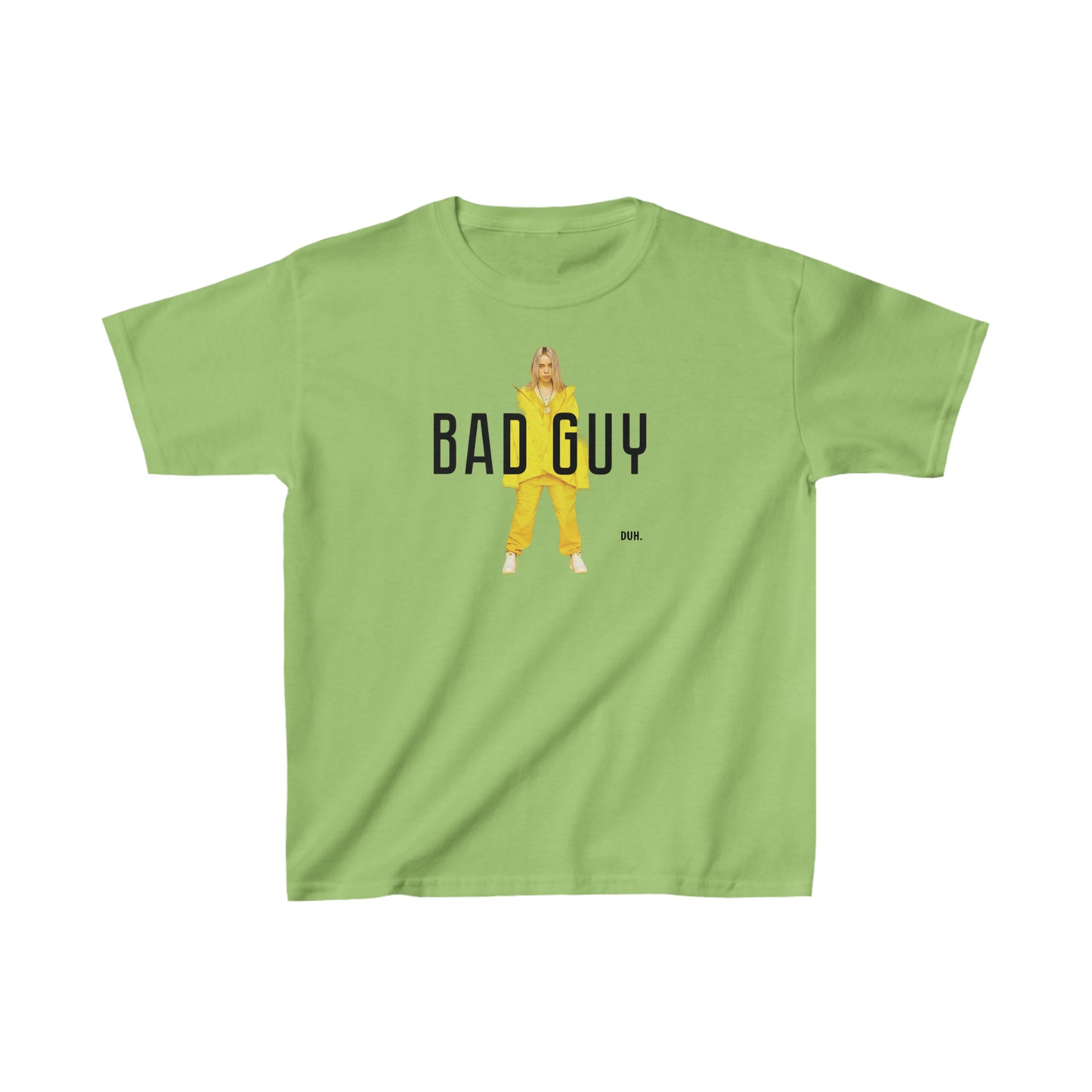 Billie Eilish bad guy duh KIDS Unisex Softstyle T-Shirt