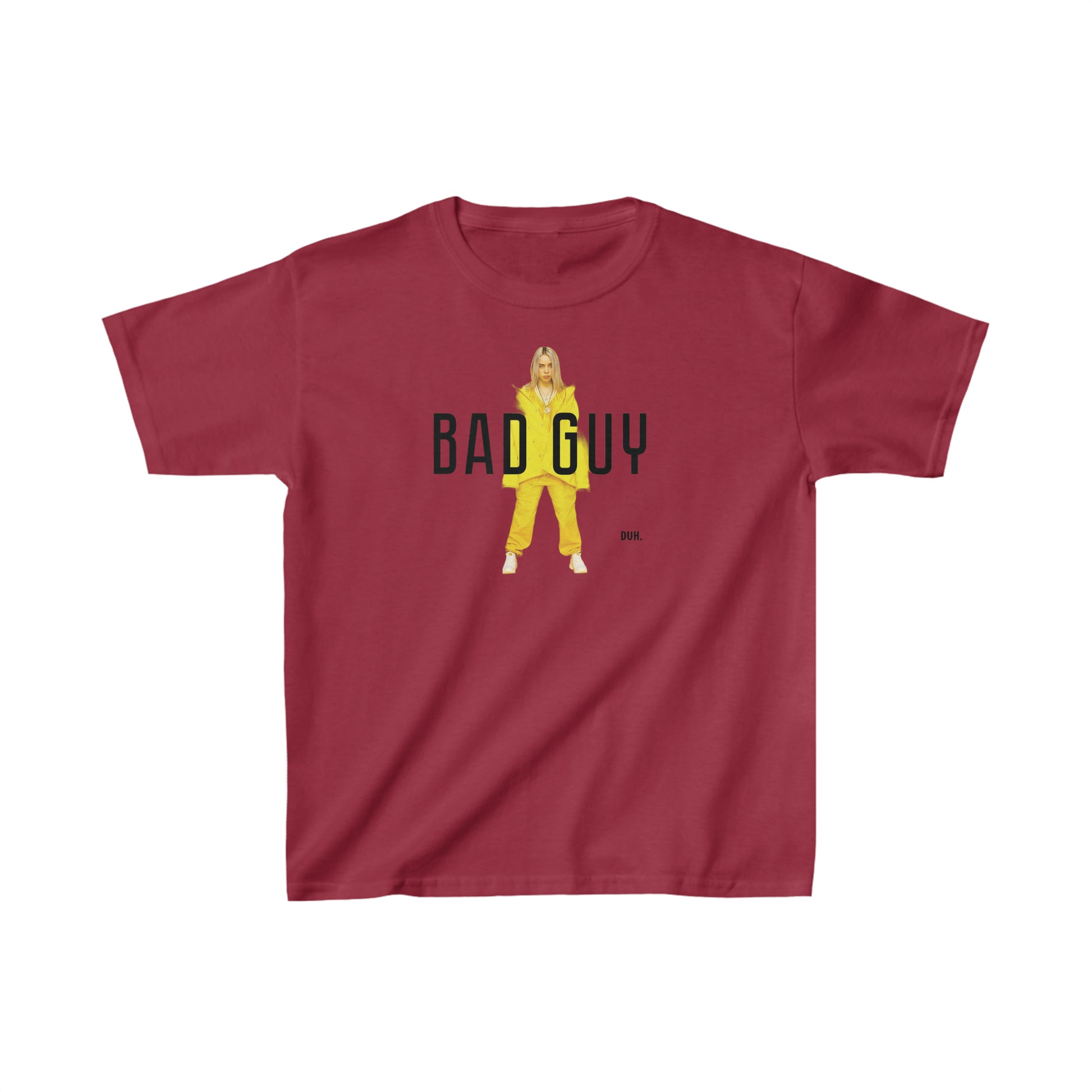 Billie Eilish bad guy duh KIDS Unisex Softstyle T-Shirt