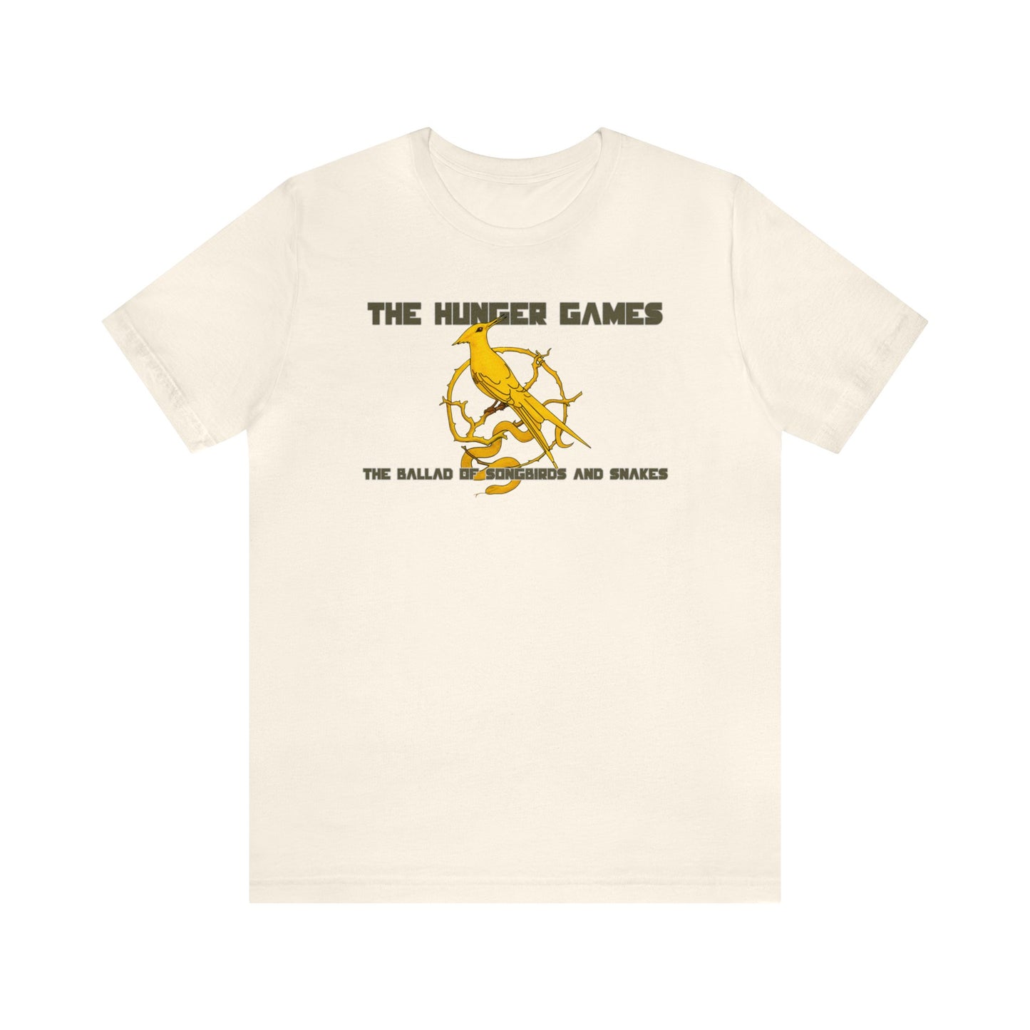 The Hunger Games (The Ballad of Songbirds and Snakes) Unisex Jersey Short Sleeve Tee