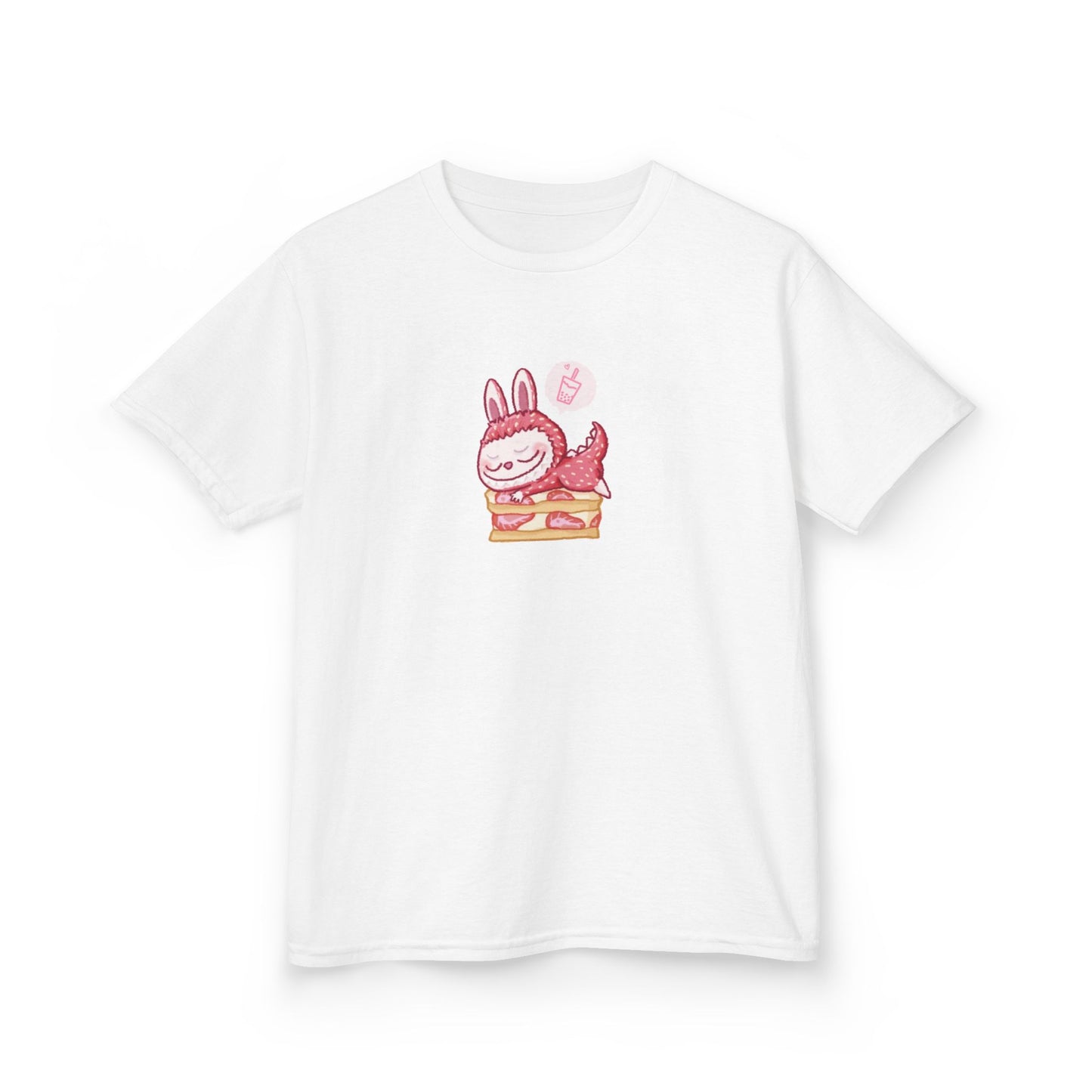 Zimomo (Labubu) X Bubble Tea! Popmart Kids Unisex Shirt