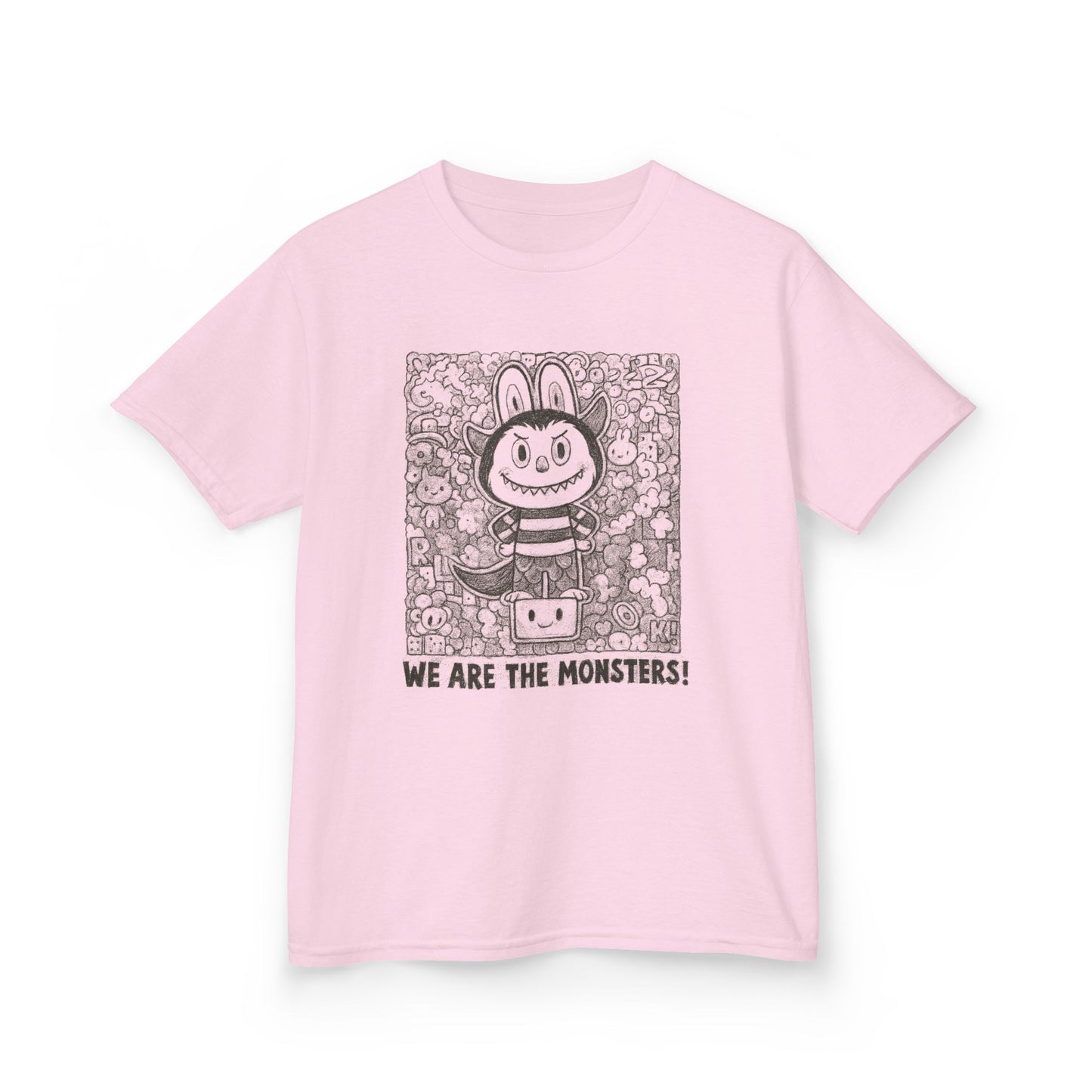 We Are The Monsters! (Sketch Labubu-Inspired) Kid's Unisex Shirt