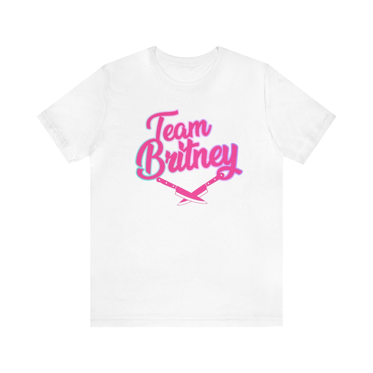 Team Britney (Knives) Unisex Jersey Short Sleeve Tee