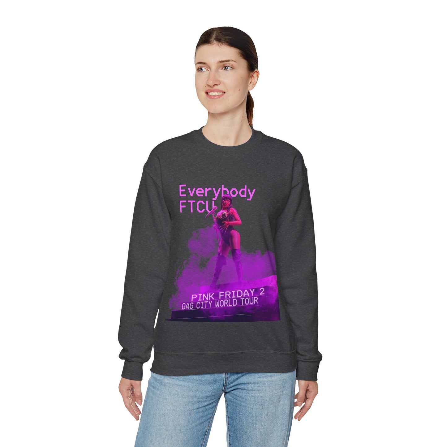 EVERYBODY FTCU - Nicki Minaj Pink Friday 2 GAG City World Tour Sweatshirt