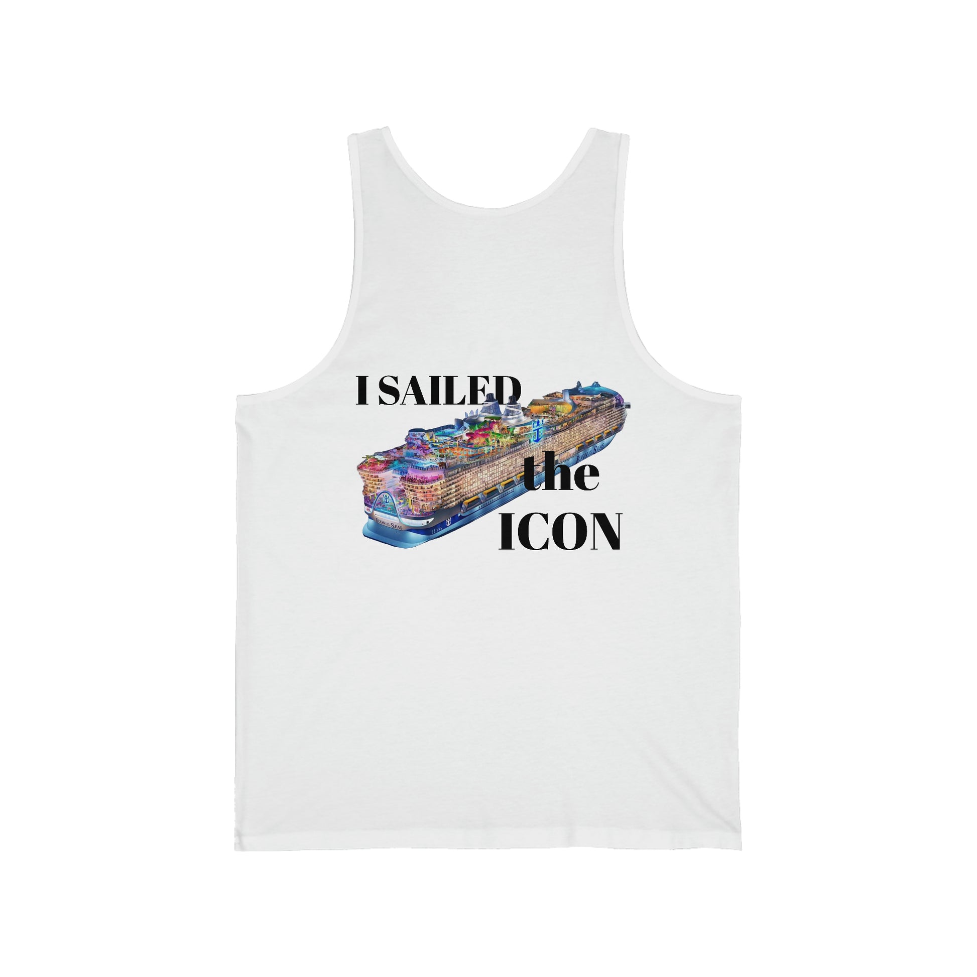 Icon of the Seas Royal Caribbean cruise Unisex Jersey Tanktop