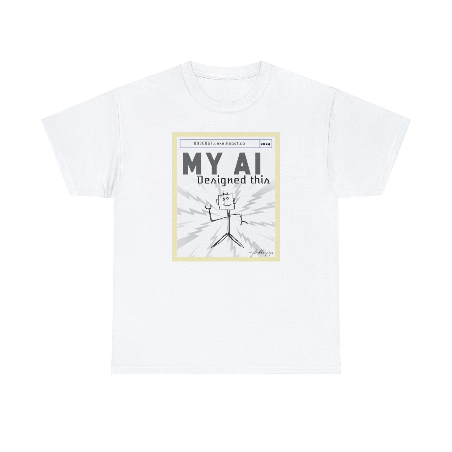 MY AI DESIGNED THIS TShirt