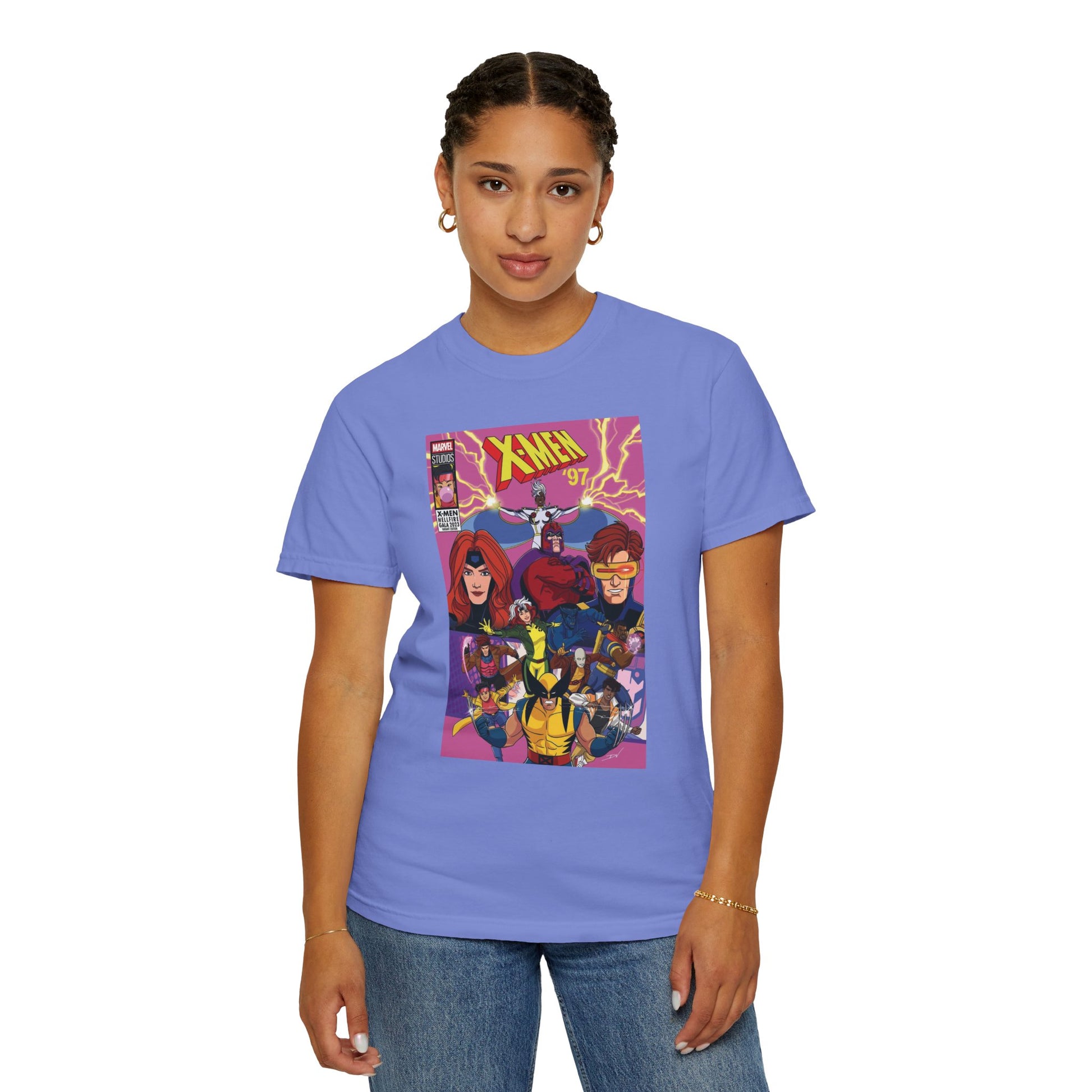 Xmen '97 retro Unisex Garment-Dyed T-shirt