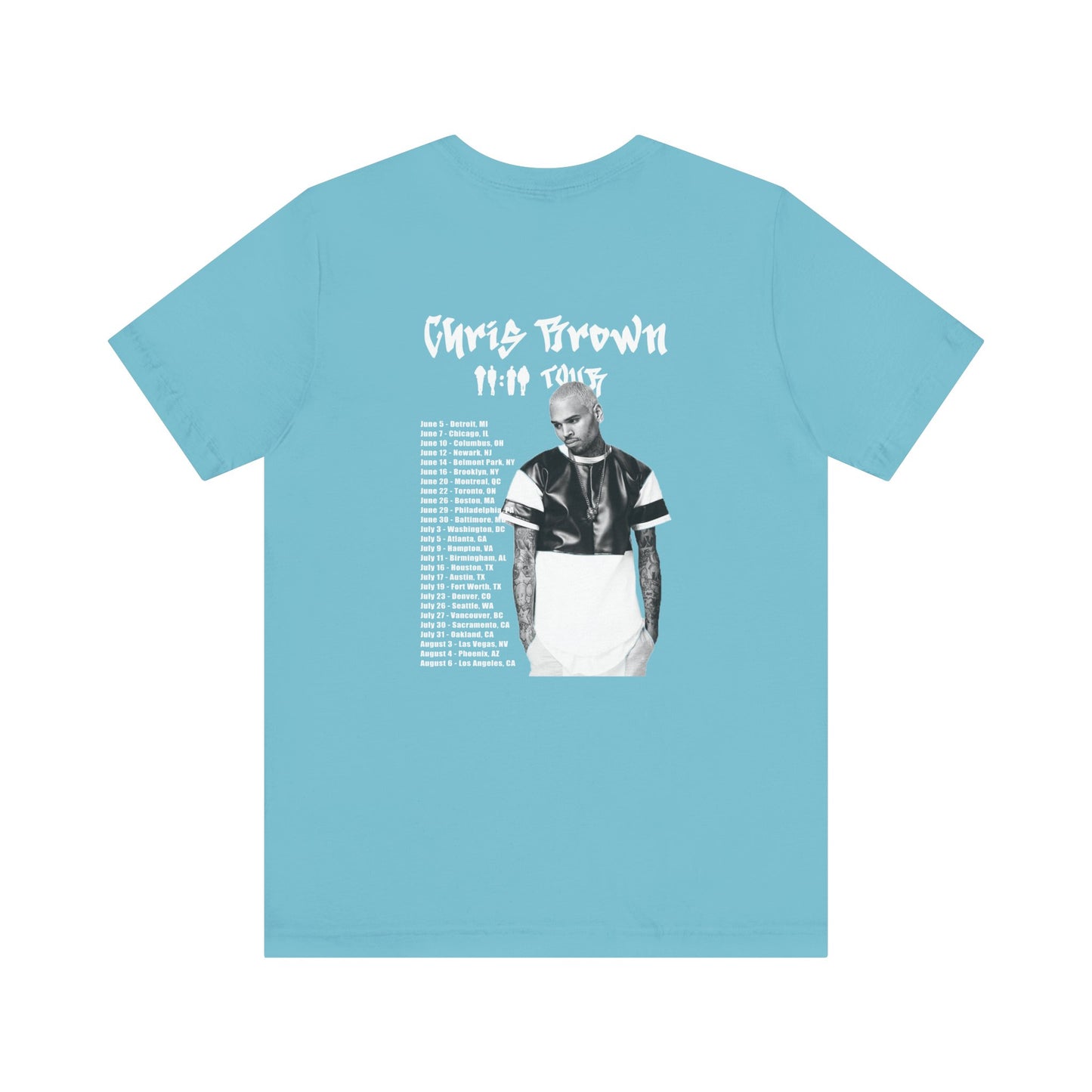 Chris Brown 11:11 Tour Dates (2024) Unisex Shirt