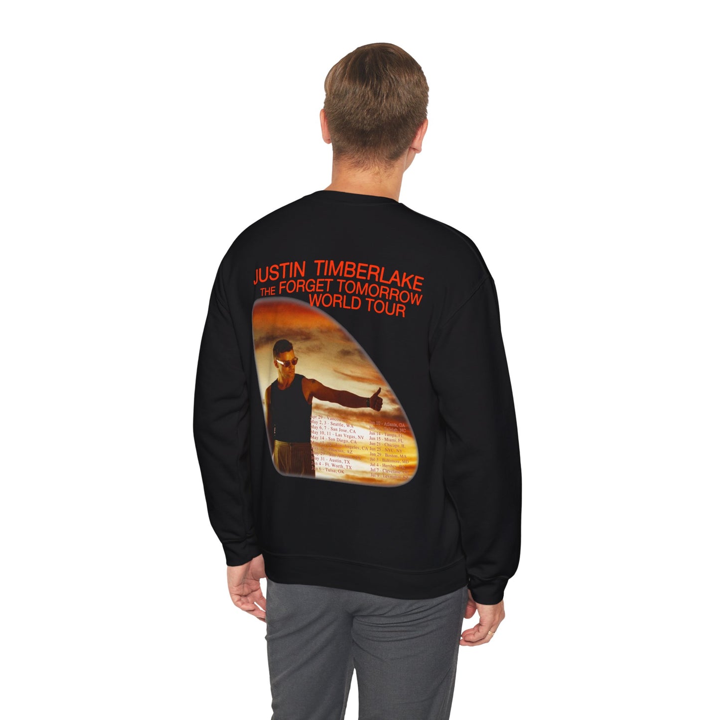 Forget Tomorrow Tour (Justin Timberlake 2024) Sweatshirt