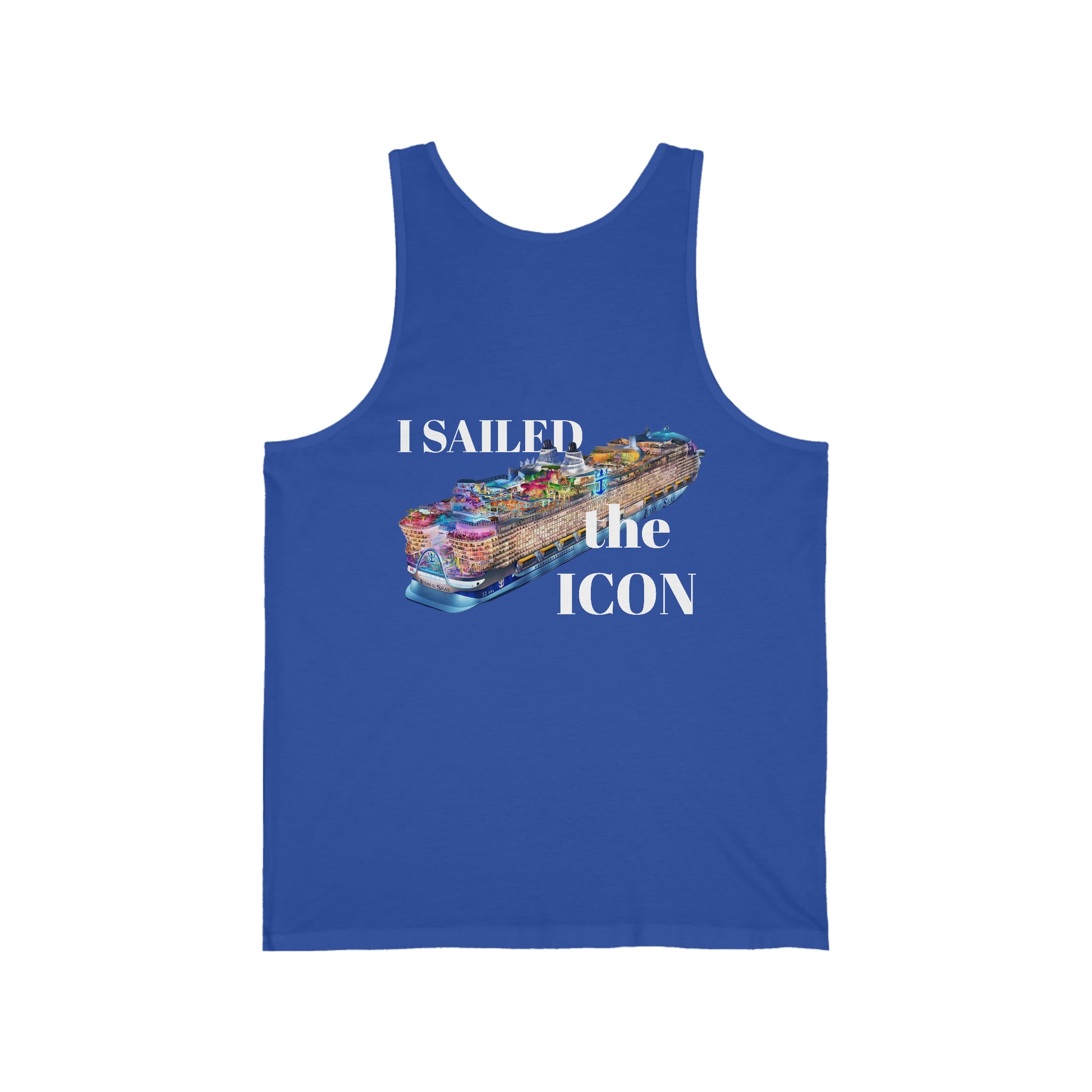 Icon of the Seas Royal Caribbean cruise Unisex Jersey Tanktop