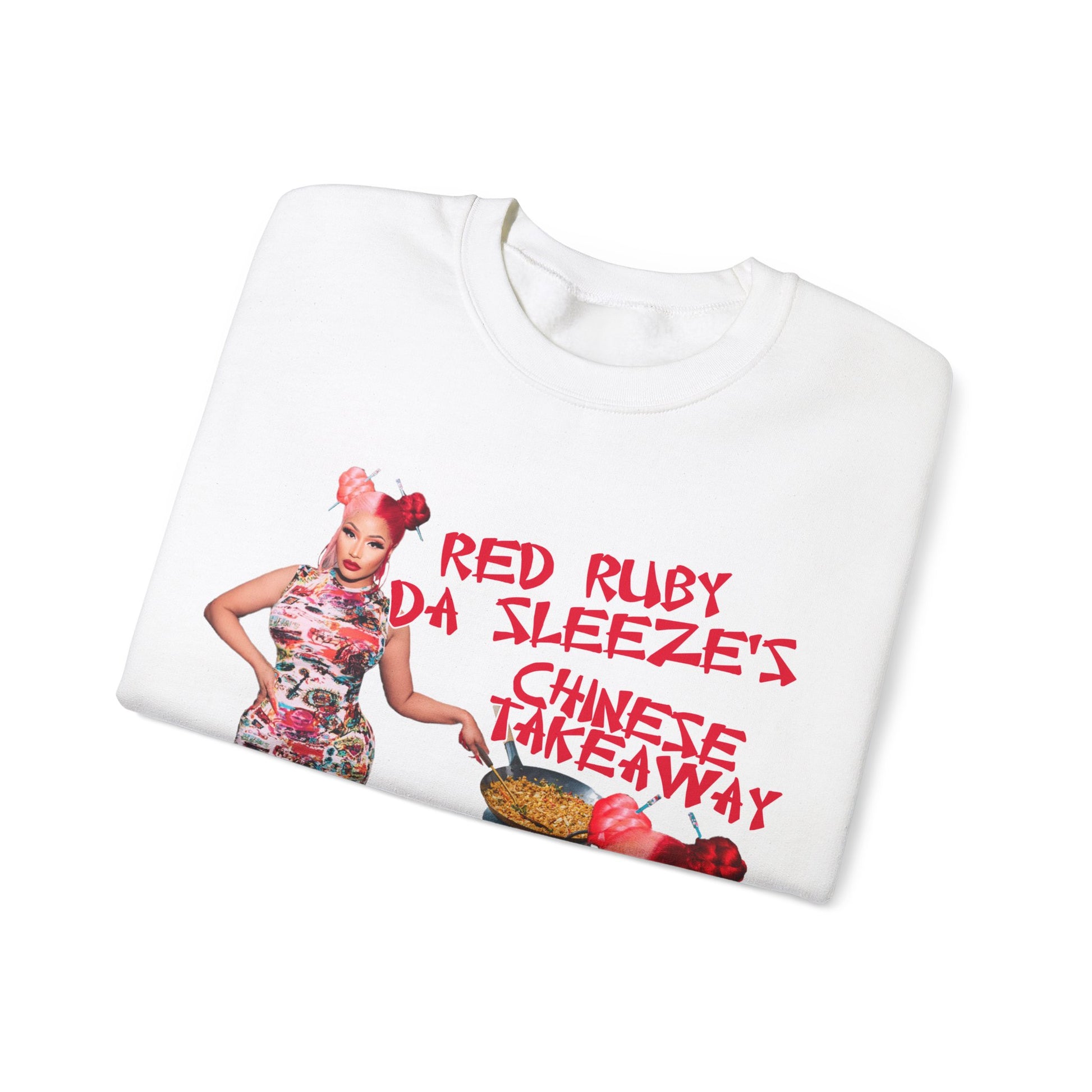 Red Ruby Da Sleeze (Nicki Minaj Pink Friday 2) Sweatshirt