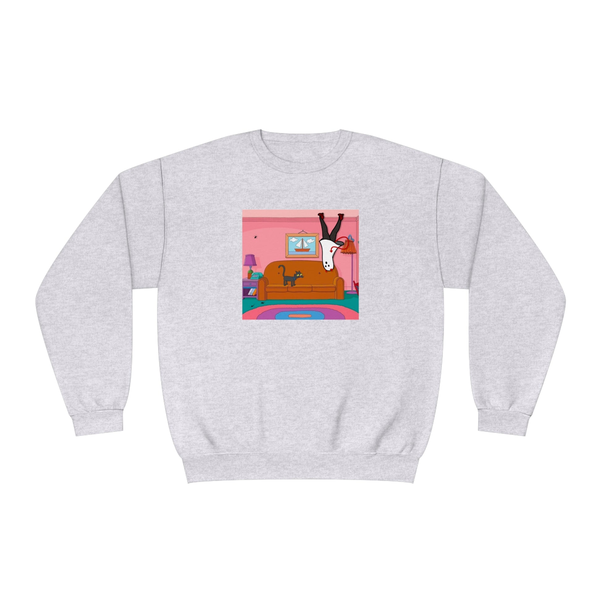 Demons X Doja Cat X Simpsons cartoon sweatshirt