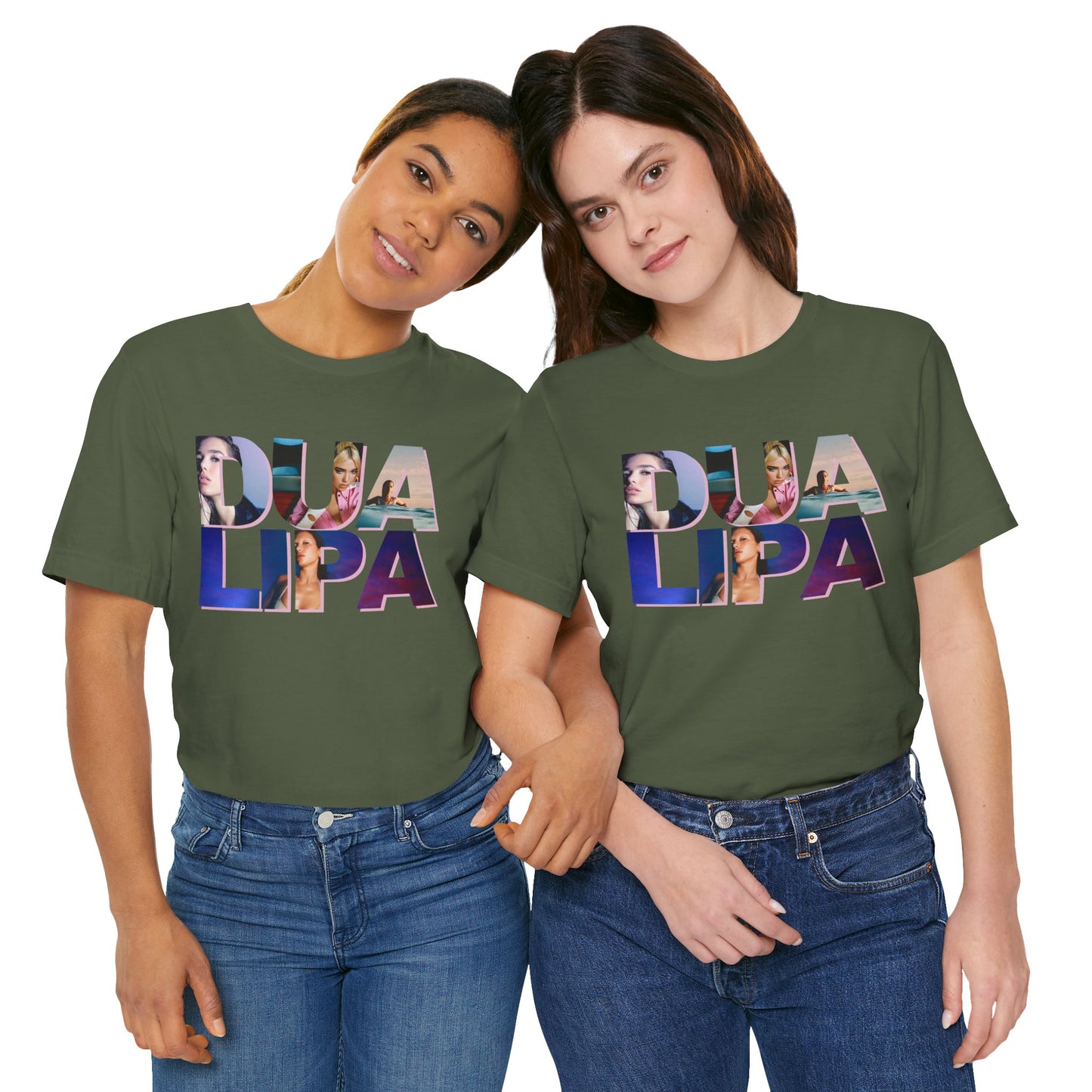 DUA LIPA (Discography - 2024 Radical Optimism Era) Unisex Jersey Short Sleeve Tee