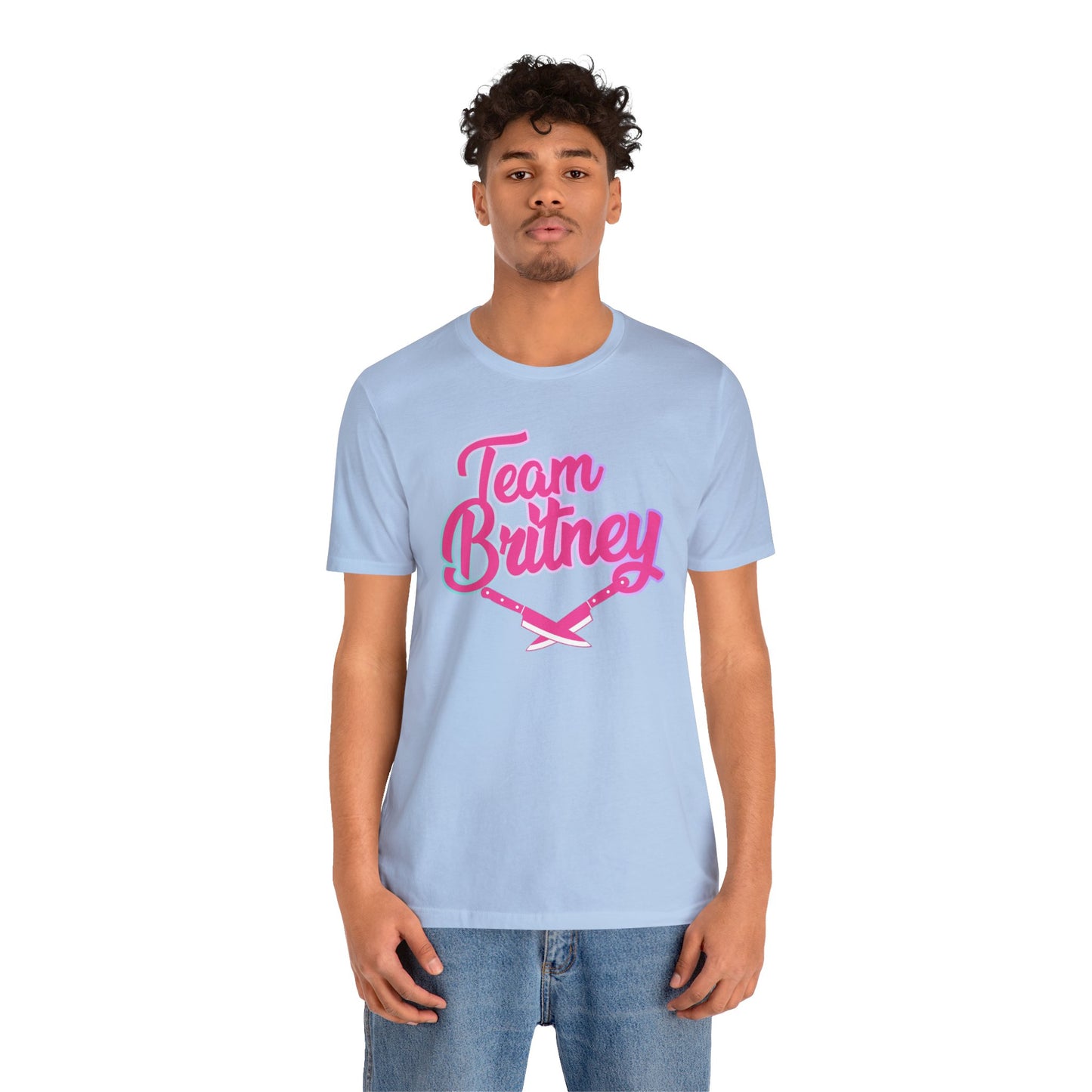 Team Britney (Knives) Unisex Jersey Short Sleeve Tee