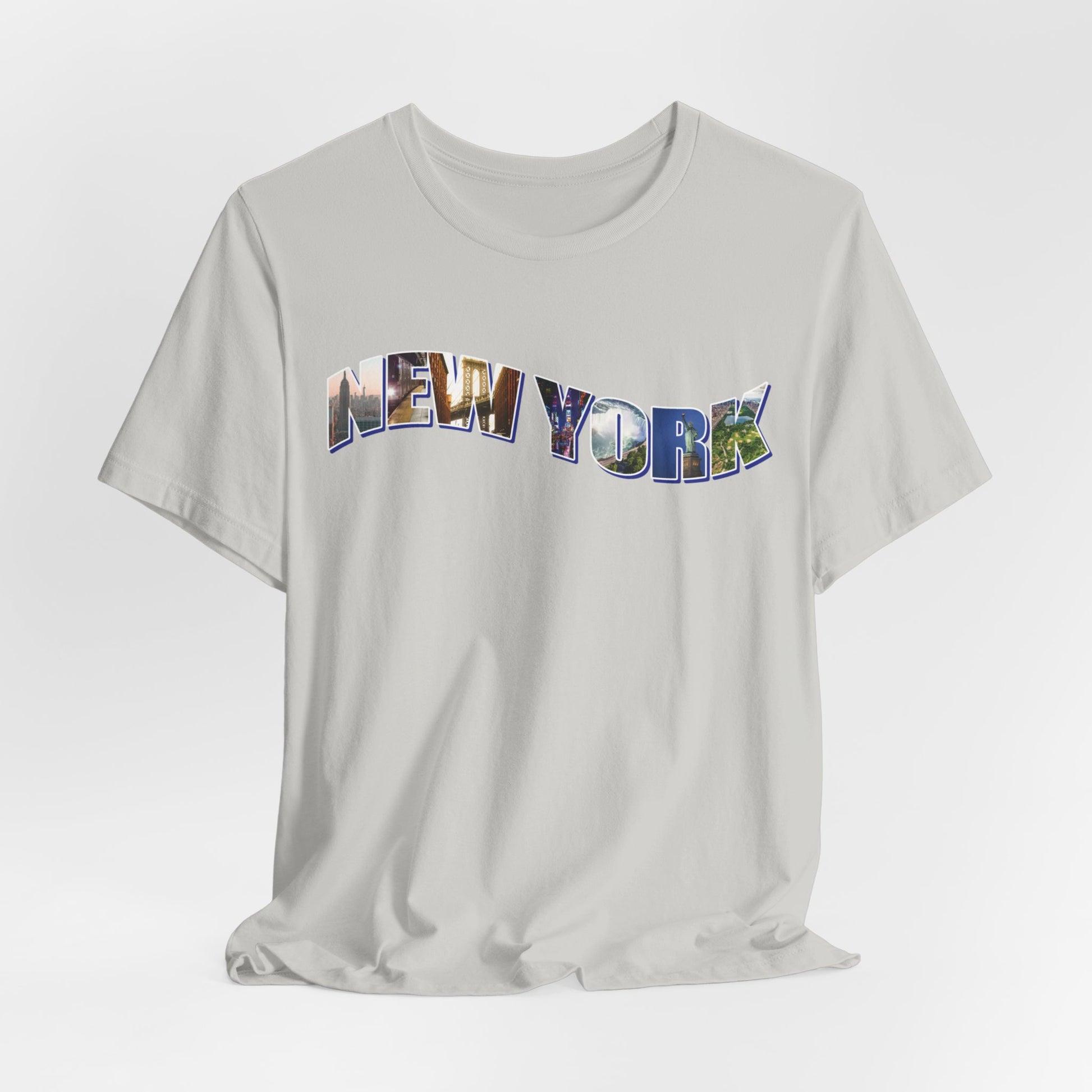 New York State Collage Unisex Jersey Short Sleeve Tee