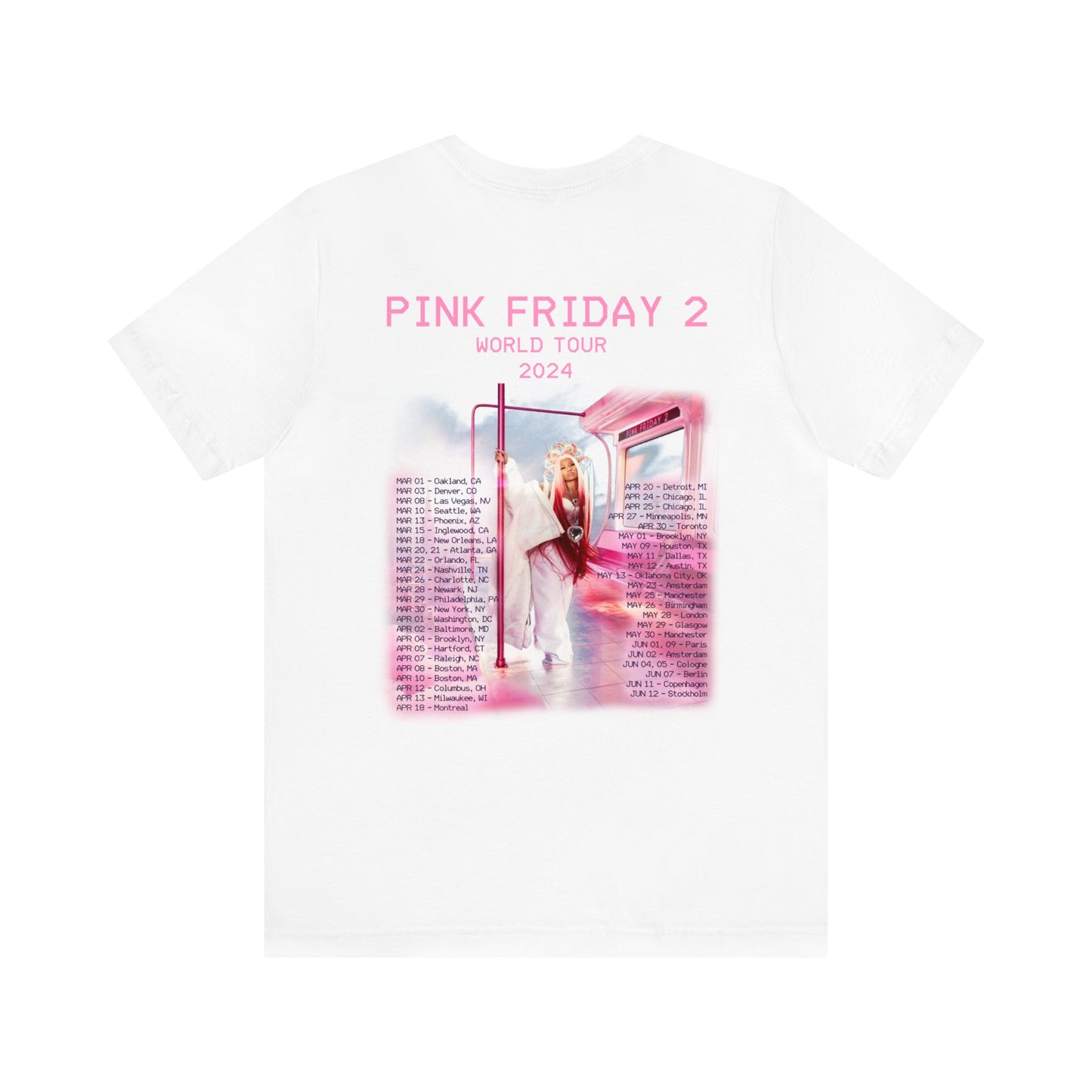 PINK FRIDAY 2 (Nicki Minaj) Gag City 2024 World Tour Shirt