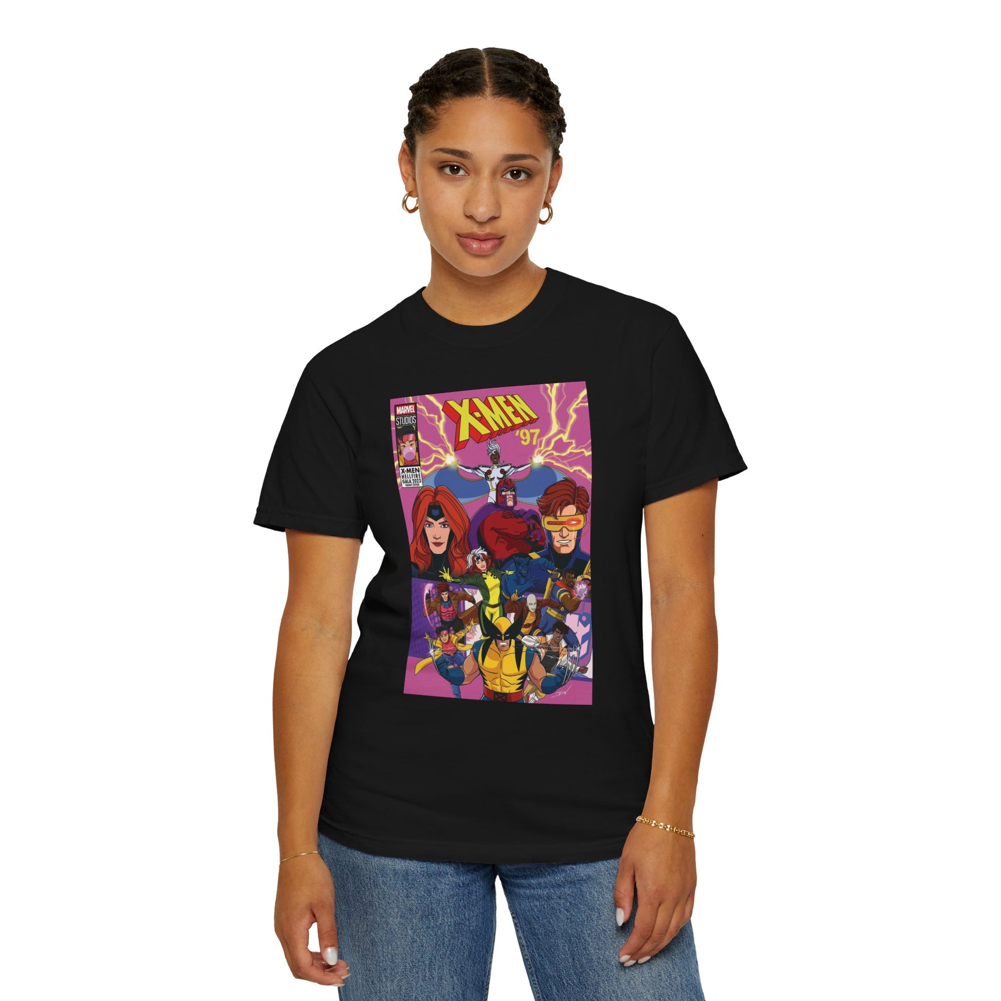 Xmen '97 retro Unisex Garment-Dyed T-shirt