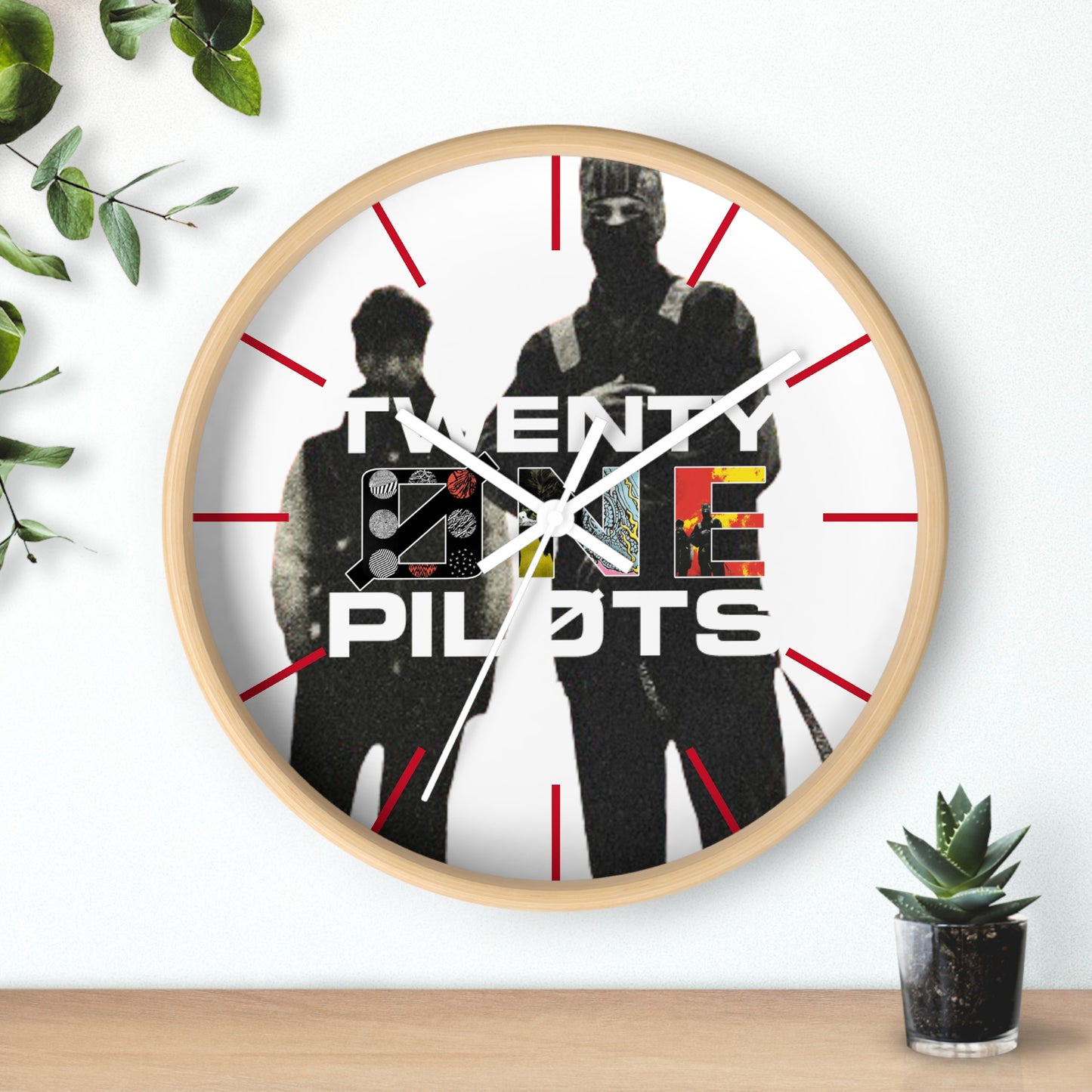 Twenty One Pilots Clancy Quadrilogy Wall Clock