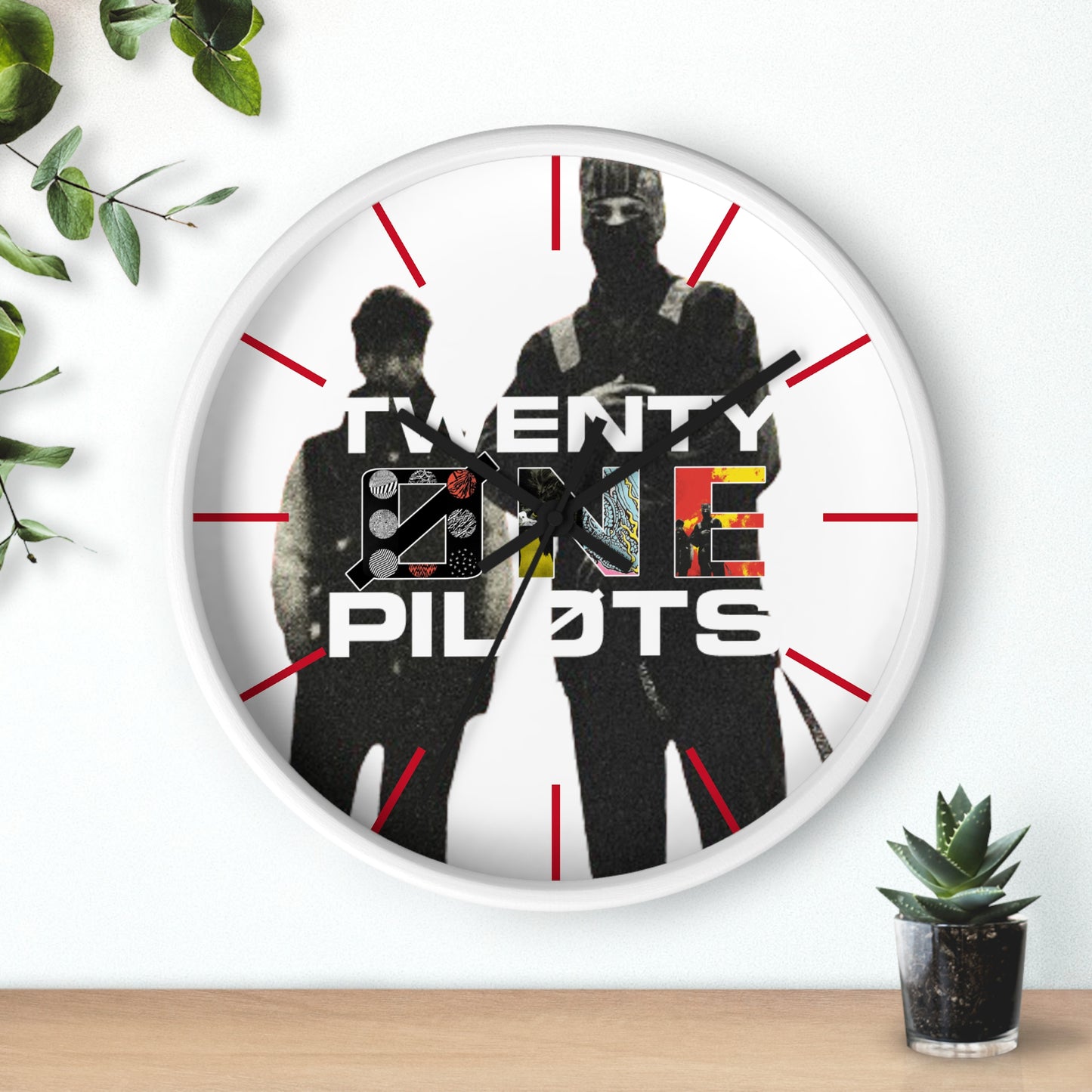 Twenty One Pilots Clancy Quadrilogy Wall Clock