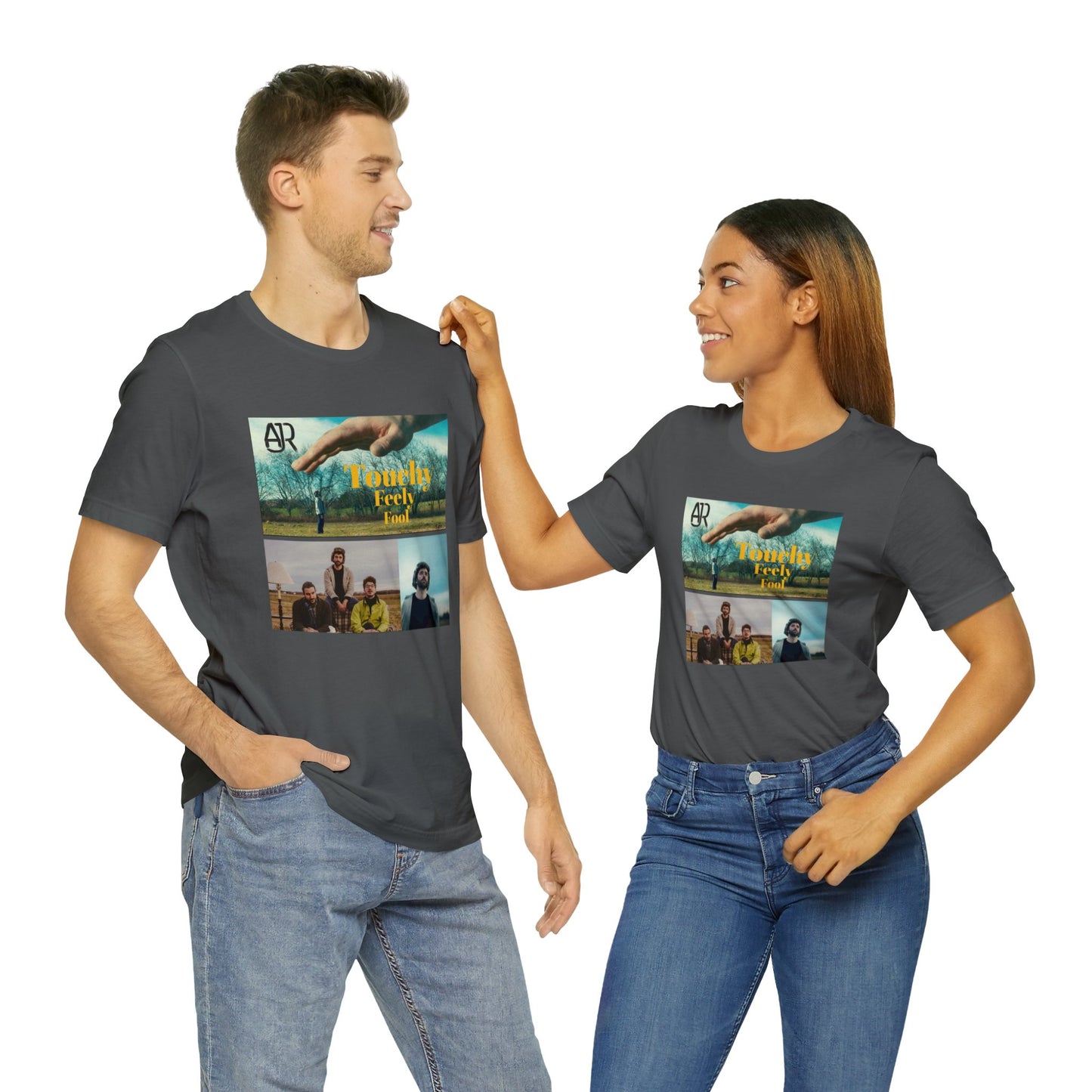 Touchy Feely Fool Ajr The Maybe Man Unisex Jersey Tee shirt