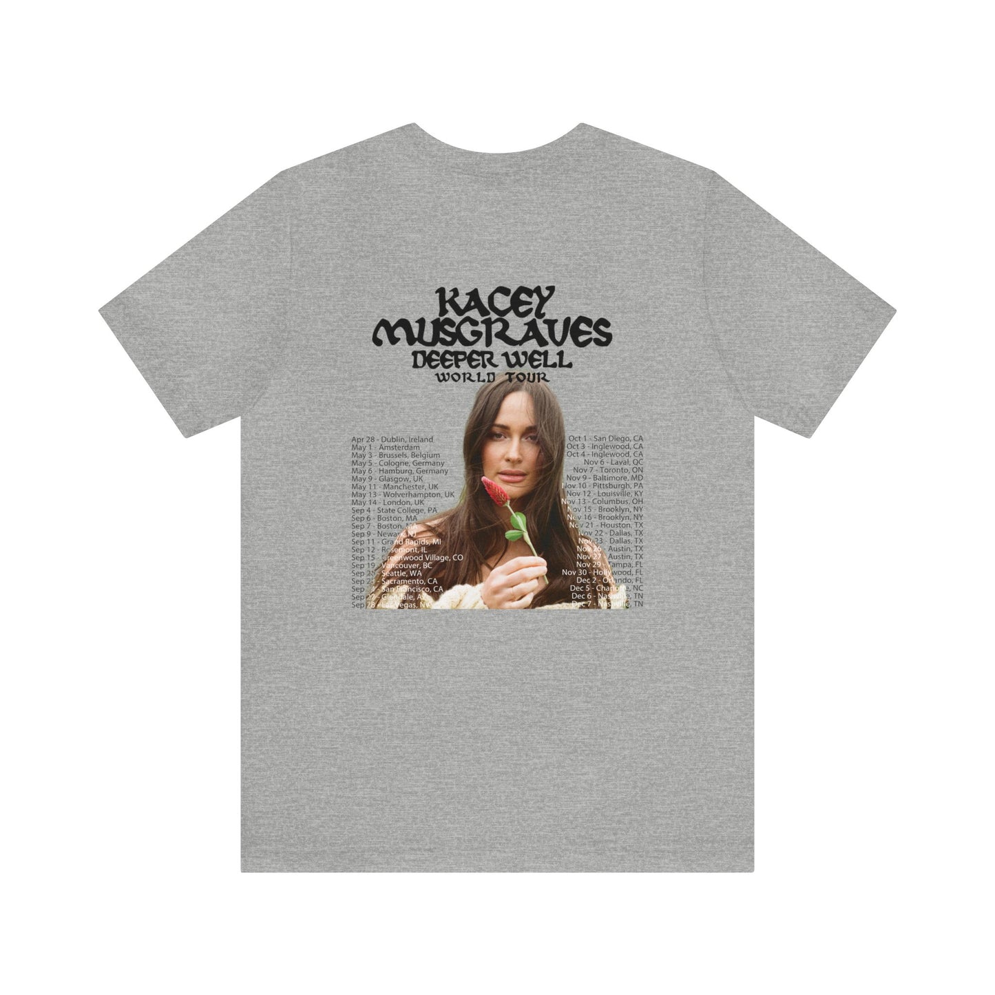 Deeper Well World 2024 Tour (Kacey Musgraves) Unisex Shirt