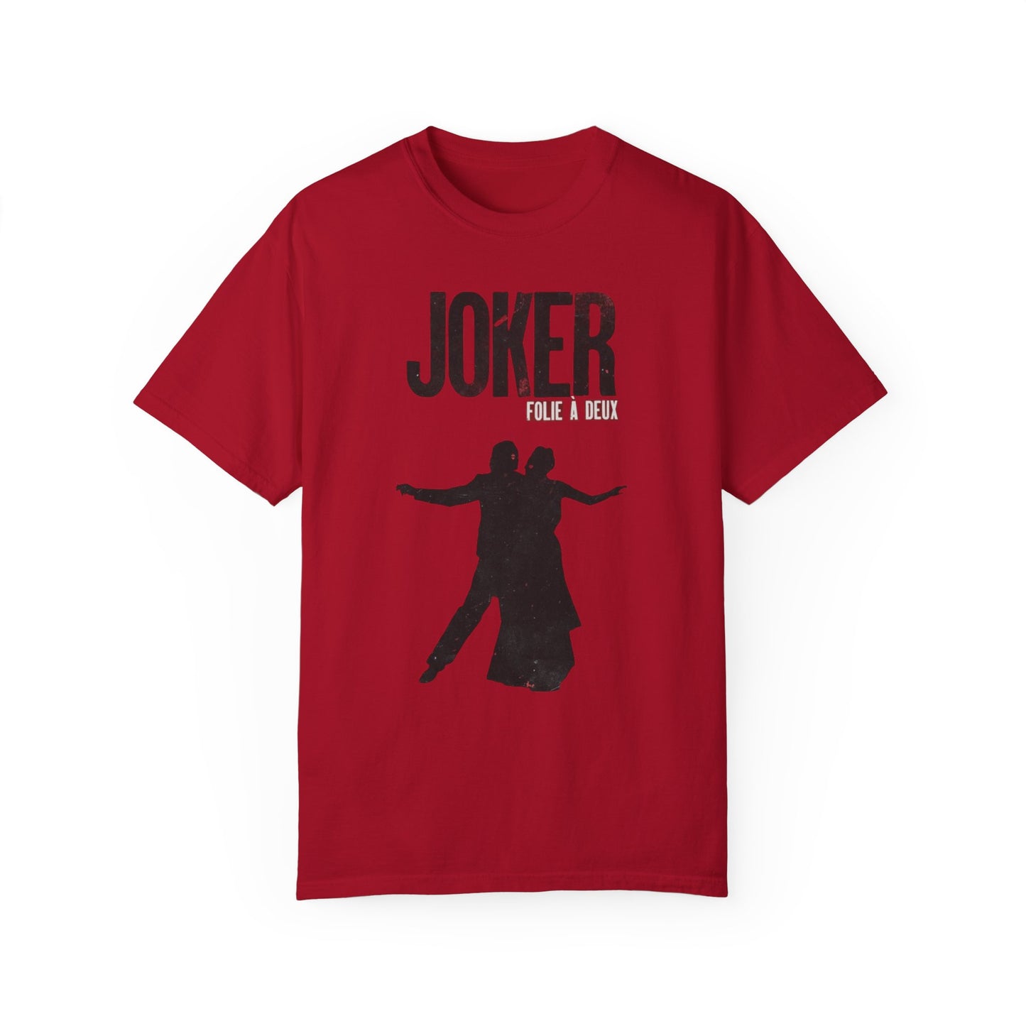 Joker 2 Folie a deux Joaquin Phoenix Lady Gaga Unisex Garment-Dyed T-shirt