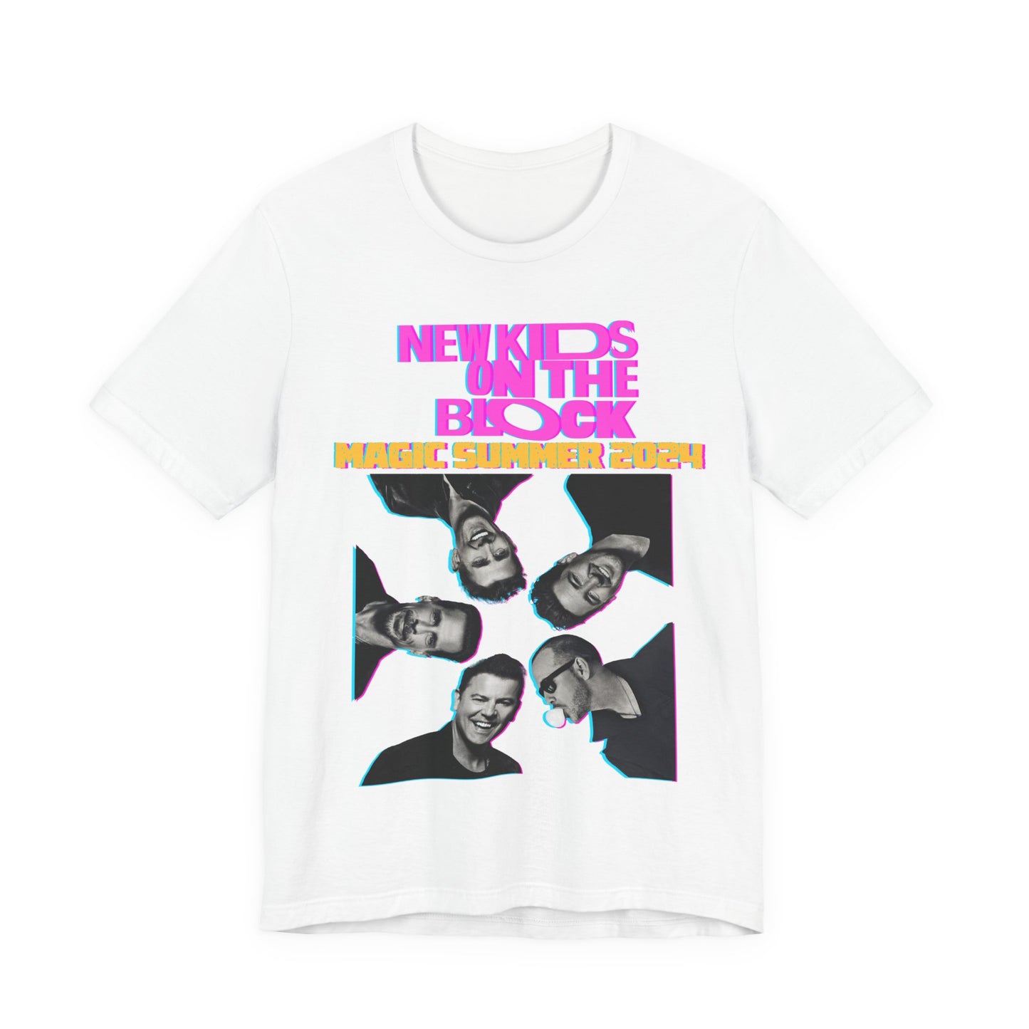 New Kids 2024 Magic Summer TOUR (Double Sided) Unisex Shirt
