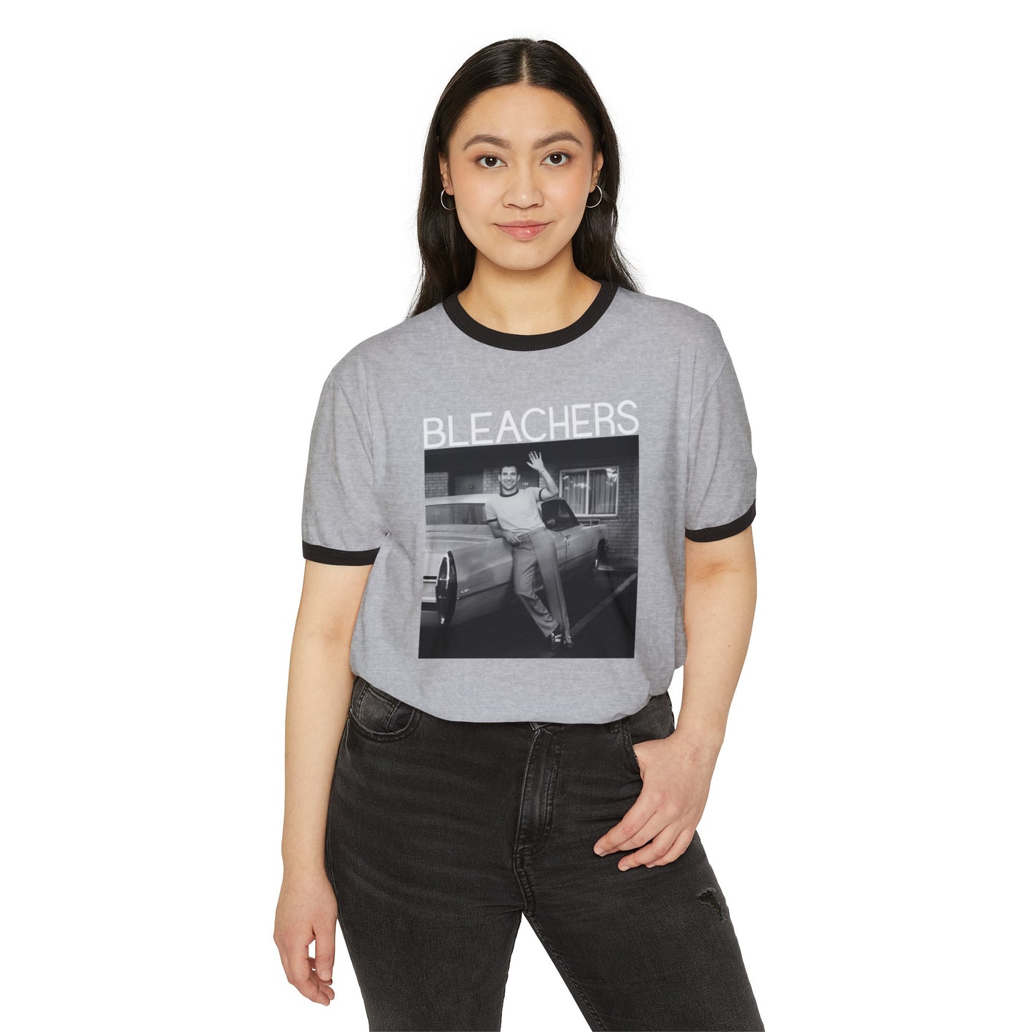 BLEACHERS (2024 New Album) Unisex Cotton Ringer T-Shirt