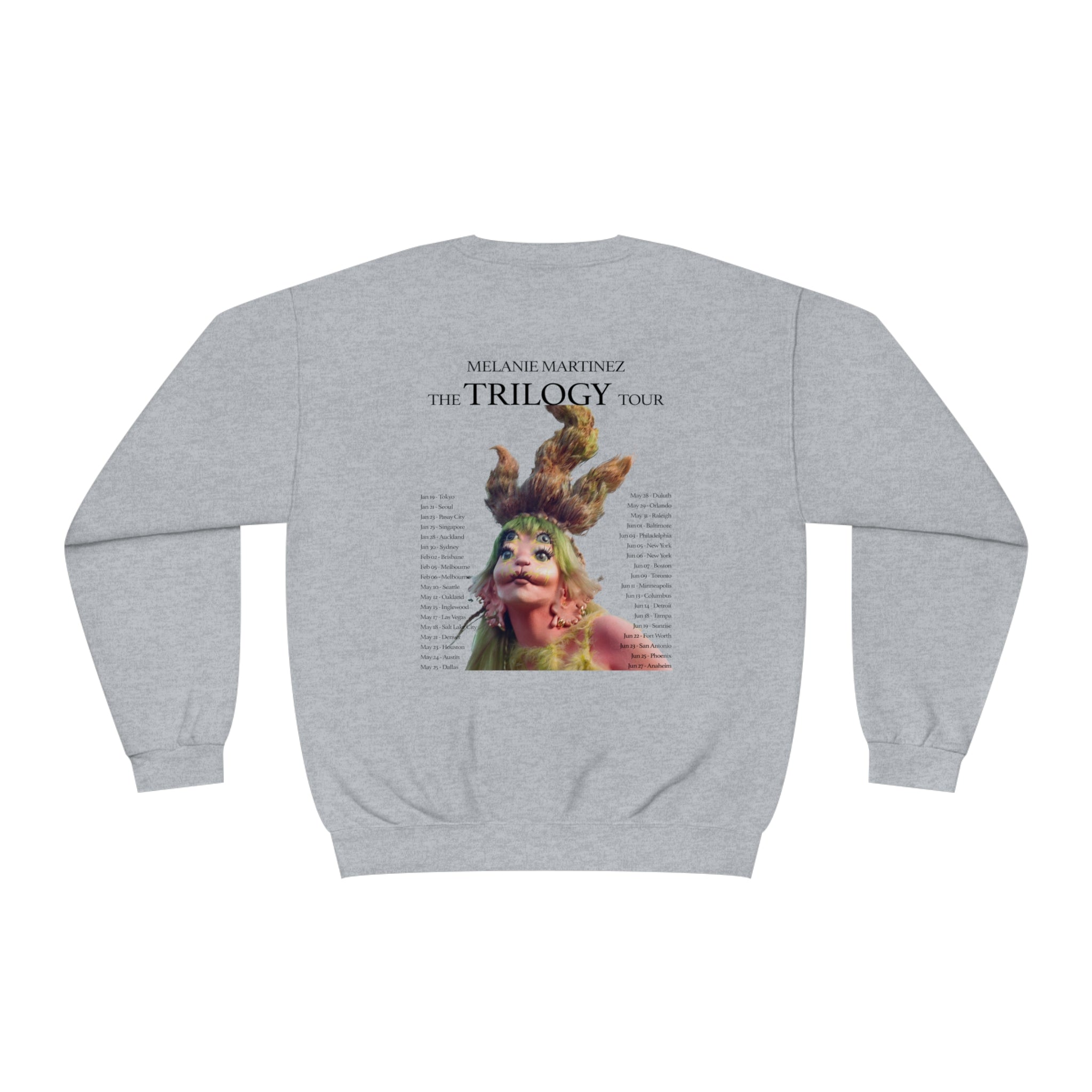 The Trilogy Tour Melanie Martinez Sweatshirt BUBBLE POPS