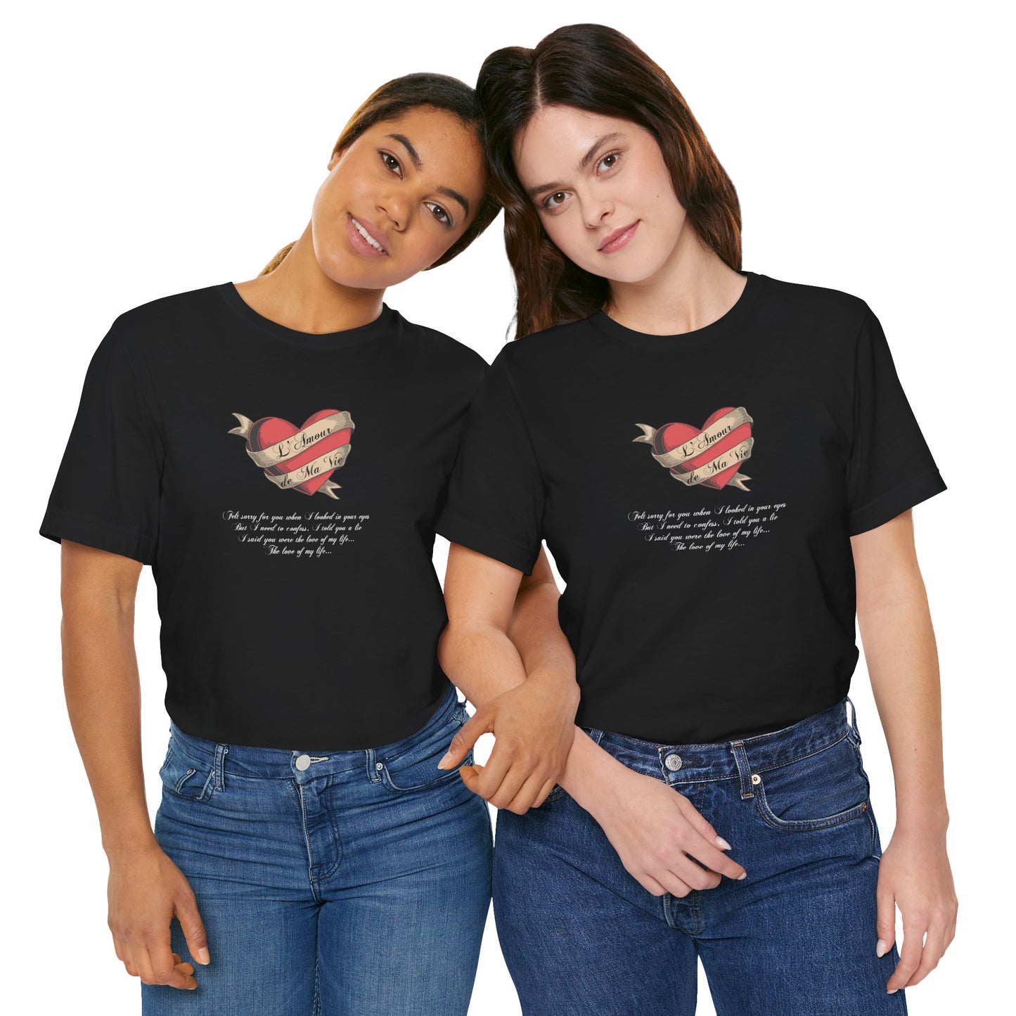 L'Amour de Ma Vie Lyrics Unisex Shirt (Billie Eilish - Hit Me Hard and Soft 2024 Album)