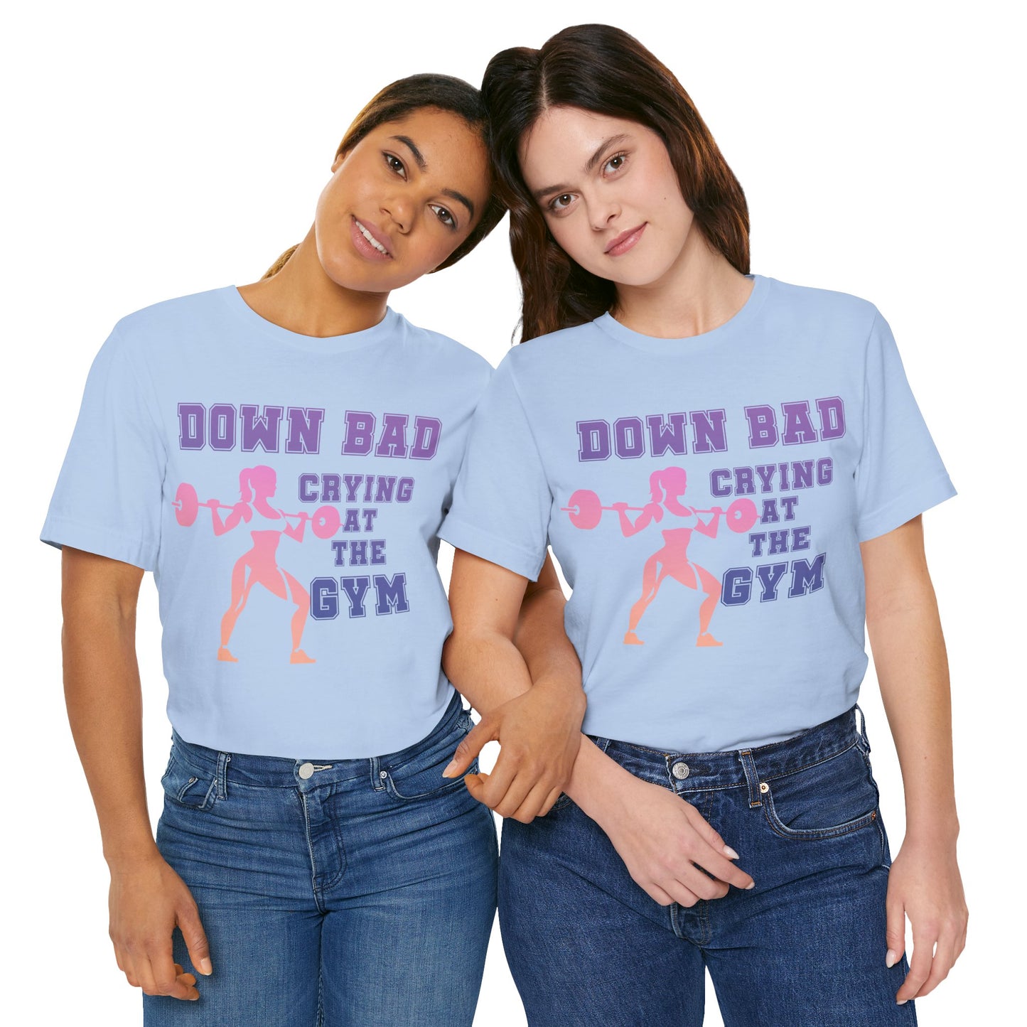 Down Bad Crying at the Gym (Tortured Poets) Unisex Shirt