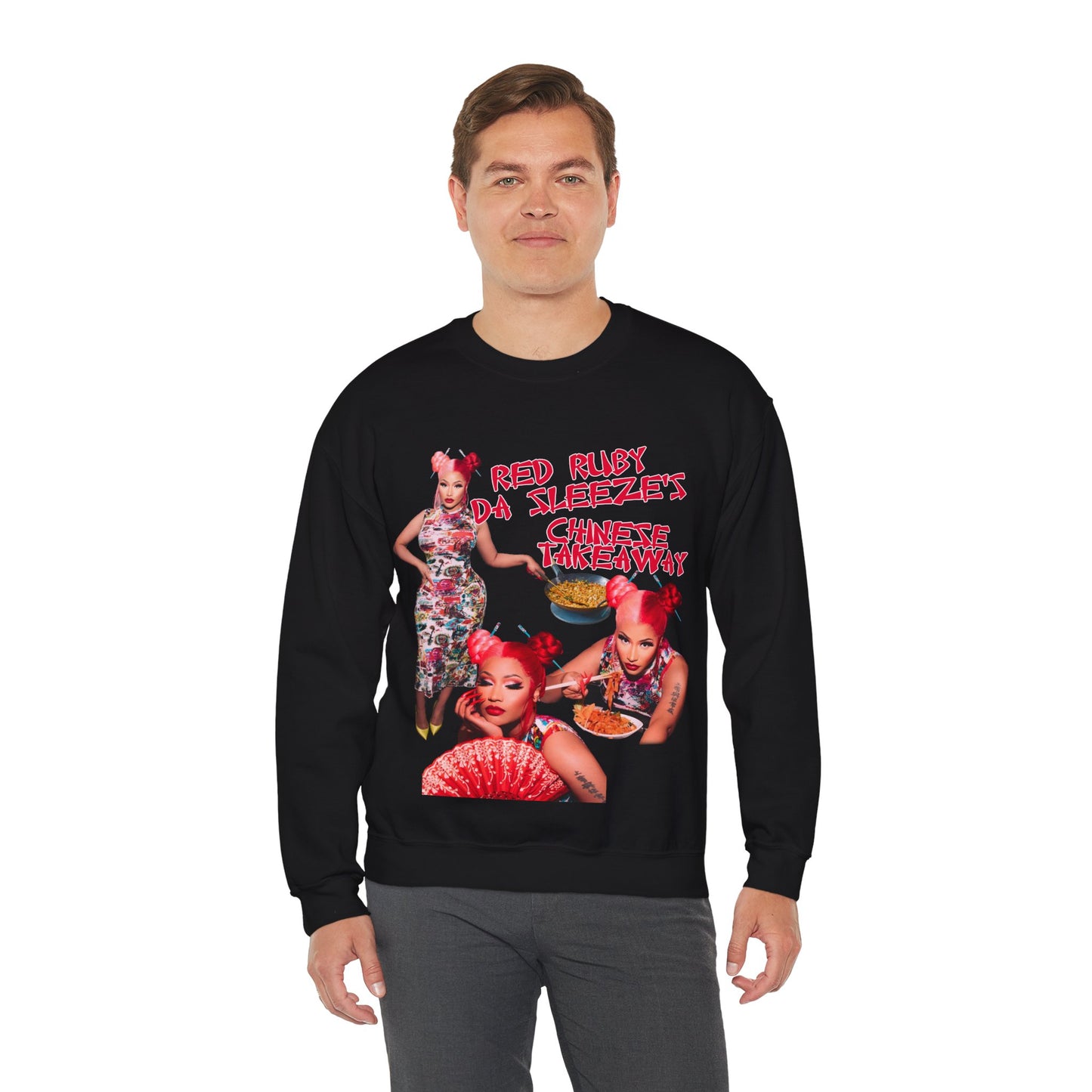 Red Ruby Da Sleeze (Nicki Minaj Pink Friday 2) Sweatshirt